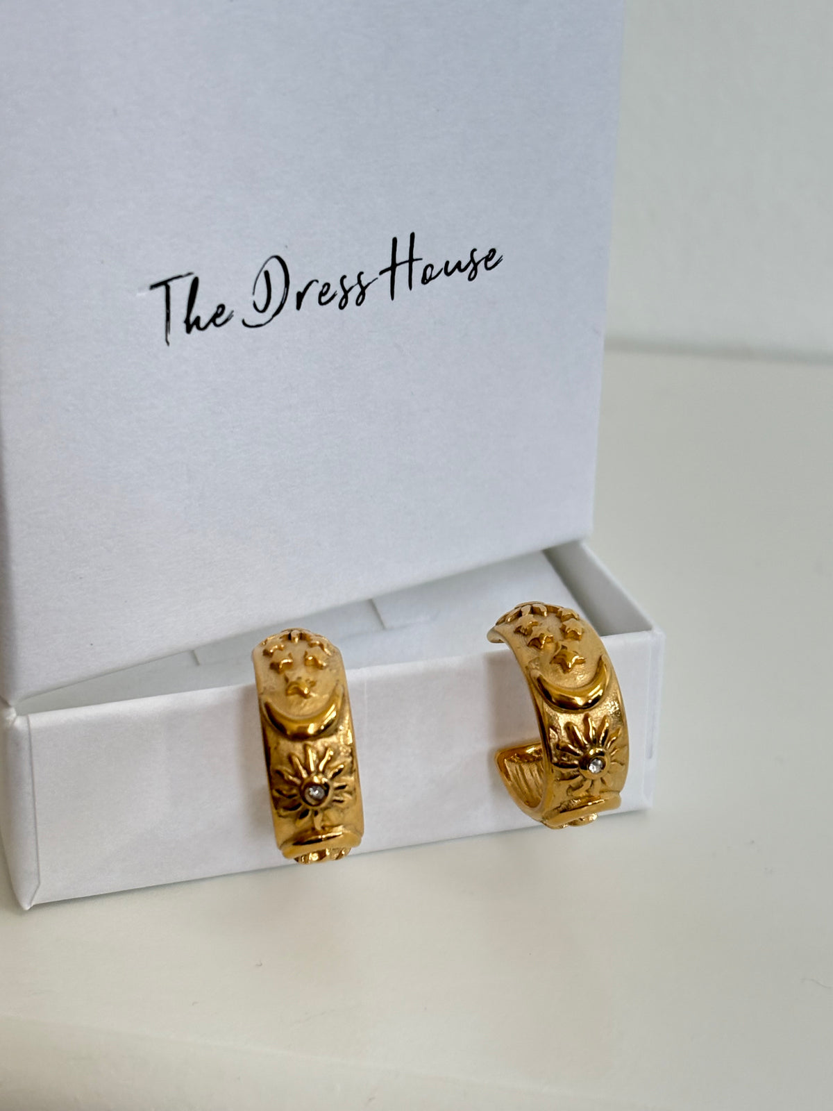 Kay - Star Gold Hoop Earring