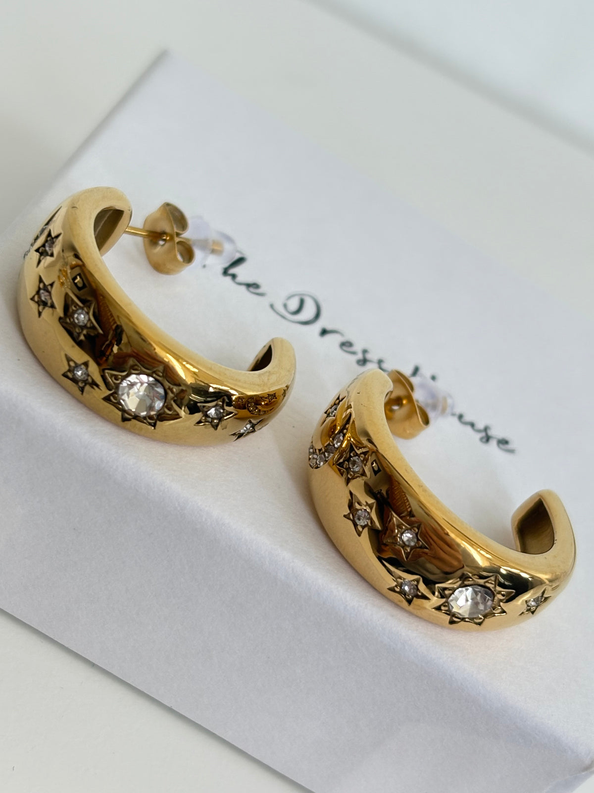 Alexius - Gold Hoop Earring