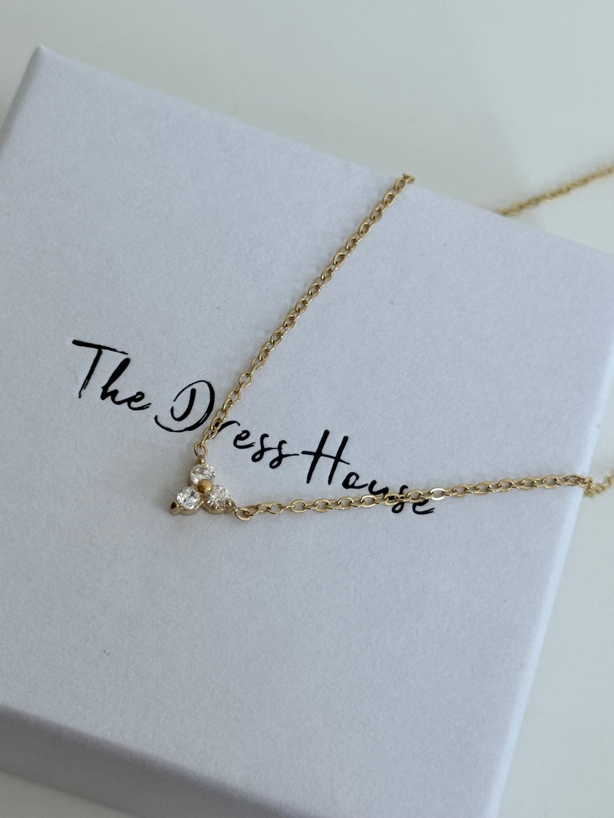 Amber - Gold Necklace Earring Set