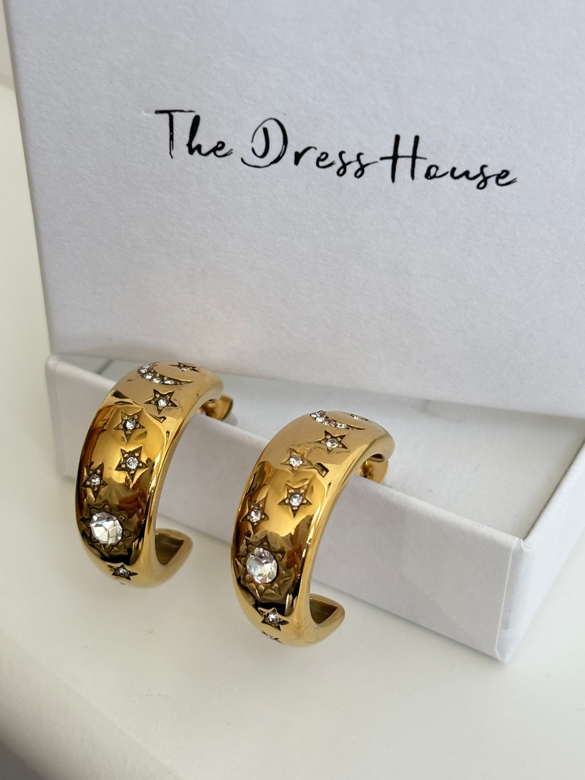 Alexius - Gold Hoop Earring