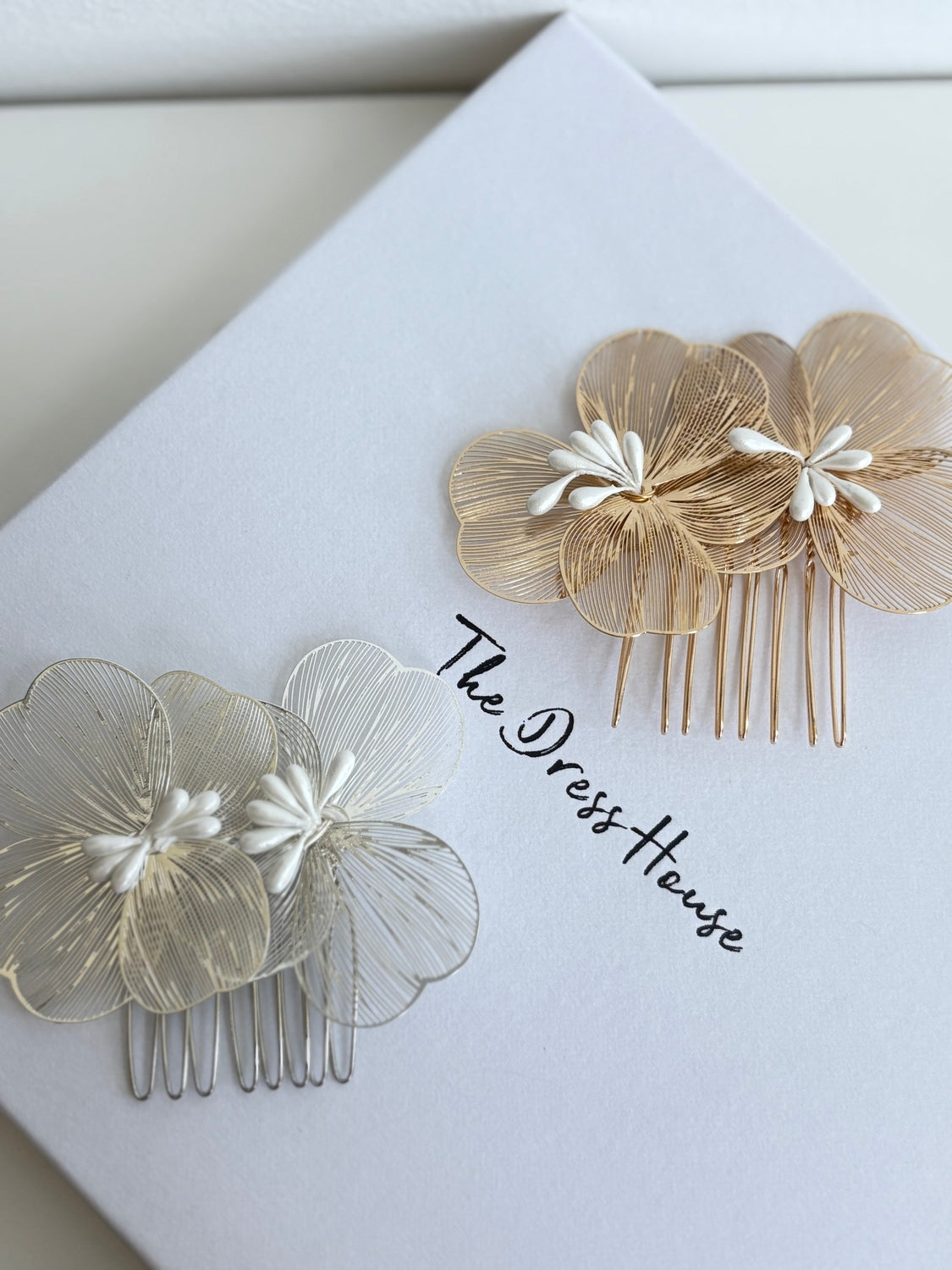 Isla - Gold Bridal Hair Comb