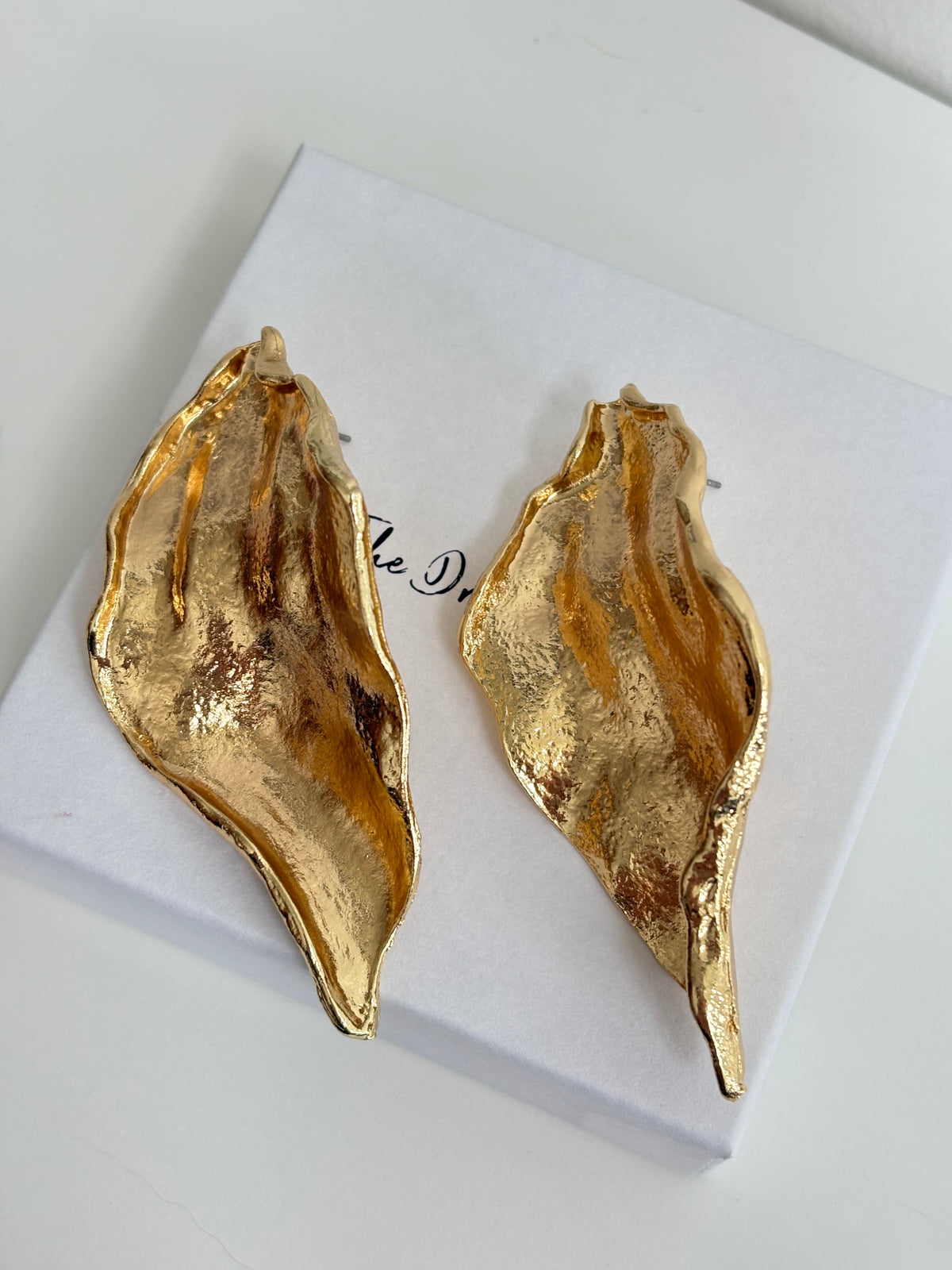 Eliza - Gold Statement Earring