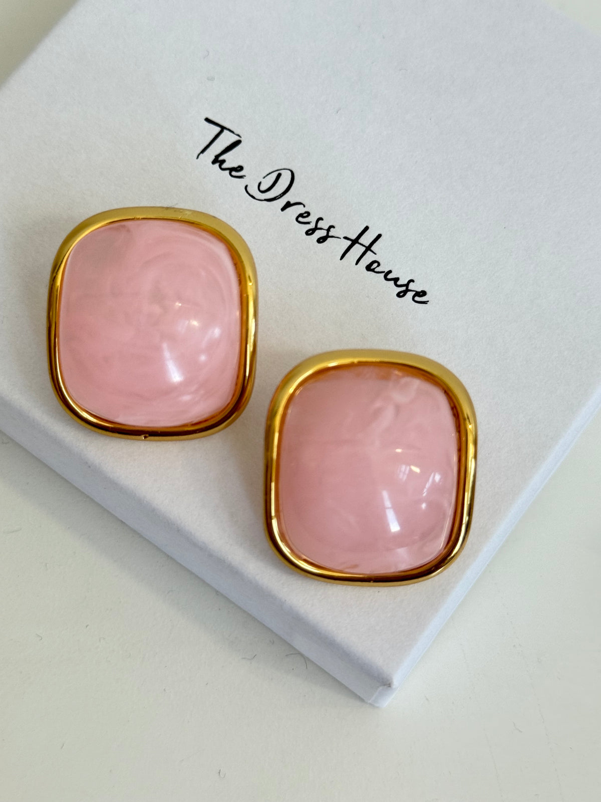 Cora - Pink Gold Earring