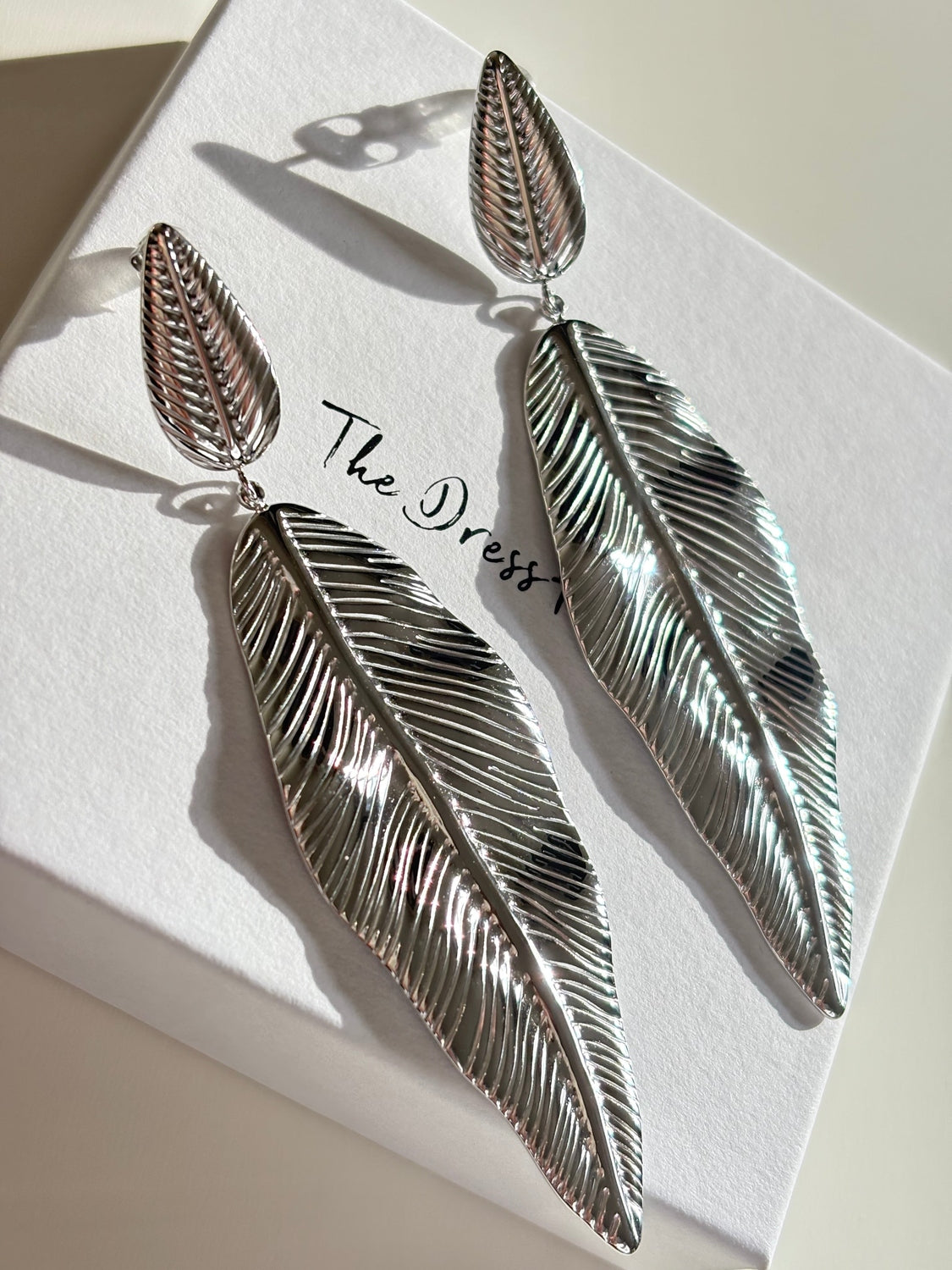 Lucy - Silver Statement Earring