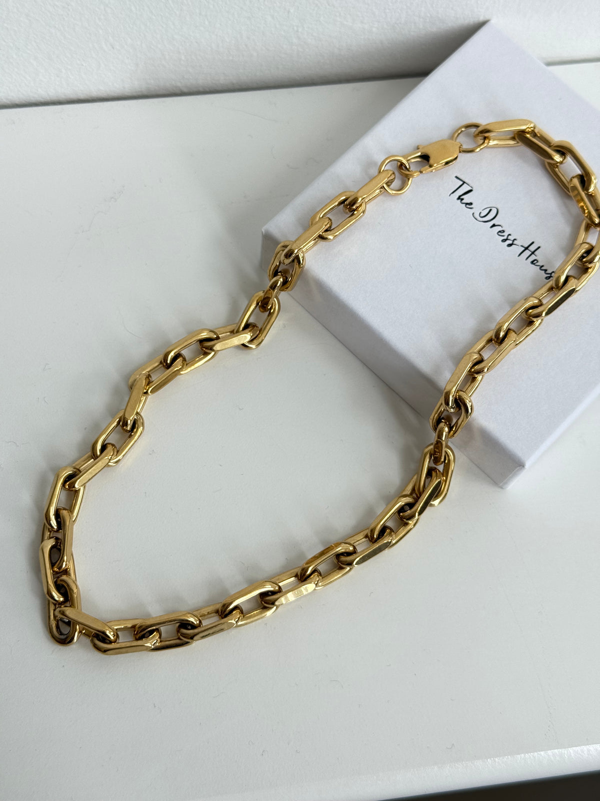 Cassie - Gold Statement Necklace