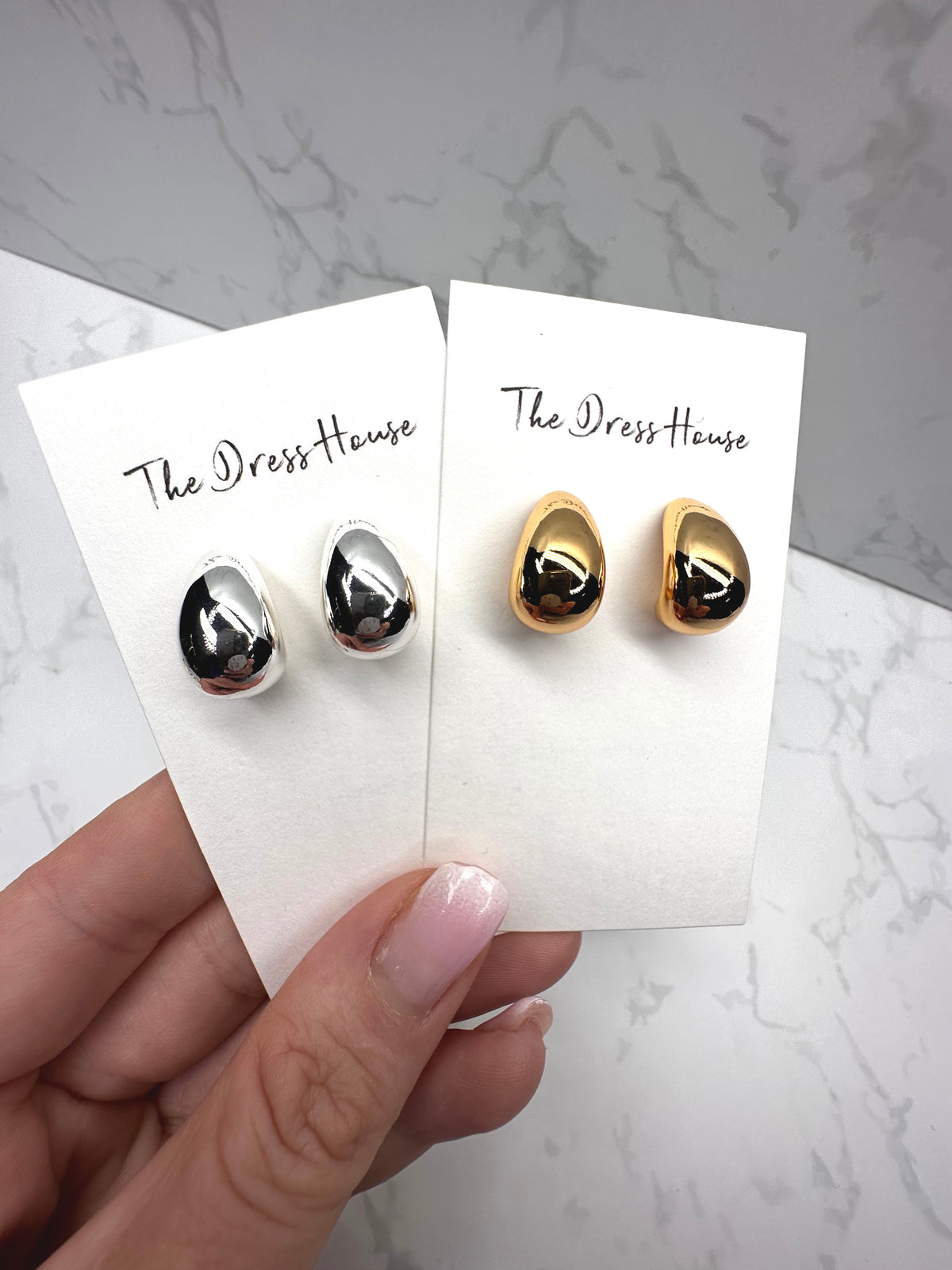 Maria dome silver drops