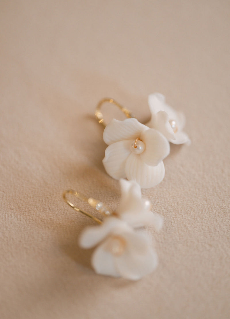 Hana gold ceramic drops