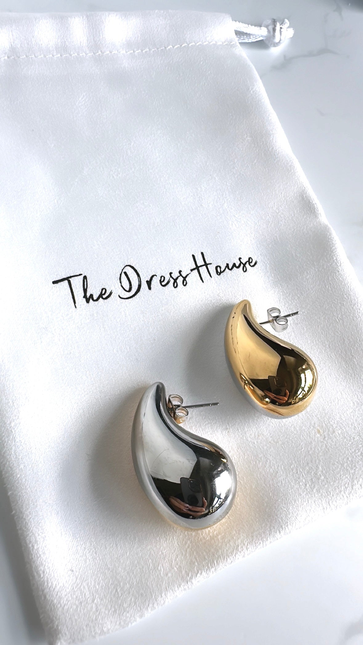 Maria silver|gold duo domes