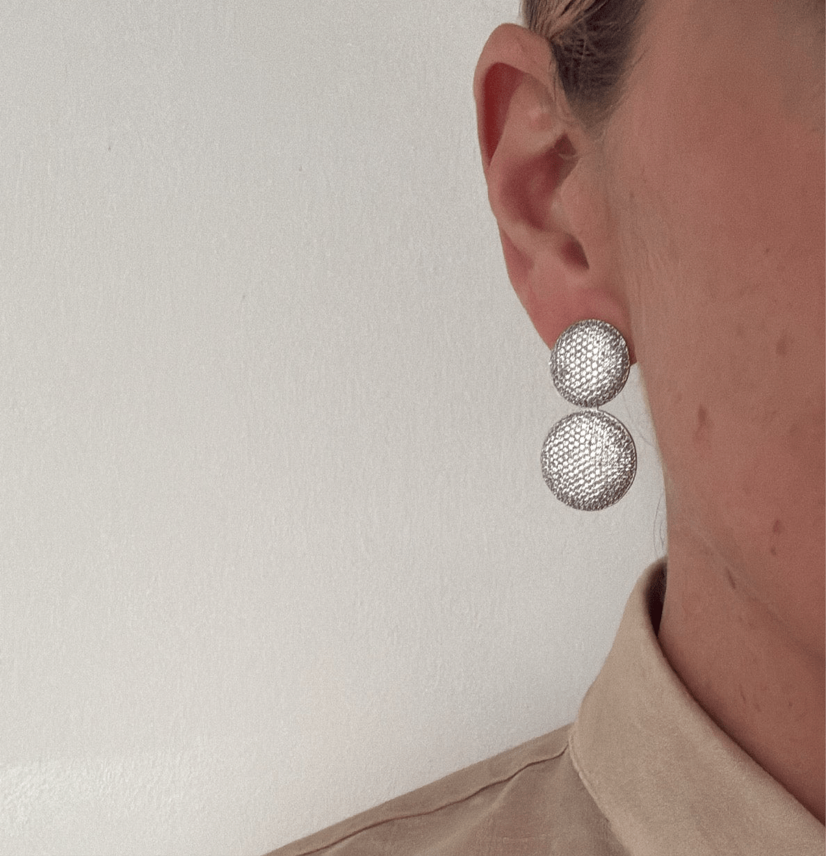 Aoibhe - Silver Sparkle Earring