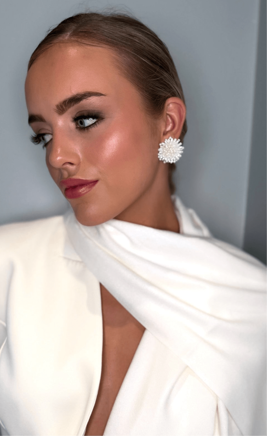 Lydia - Pearl Cluster Earring