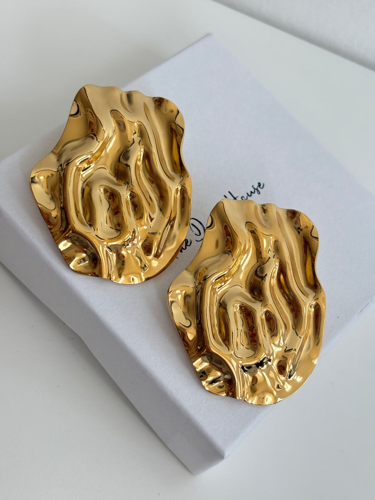 Kiera - Gold Statement Earring