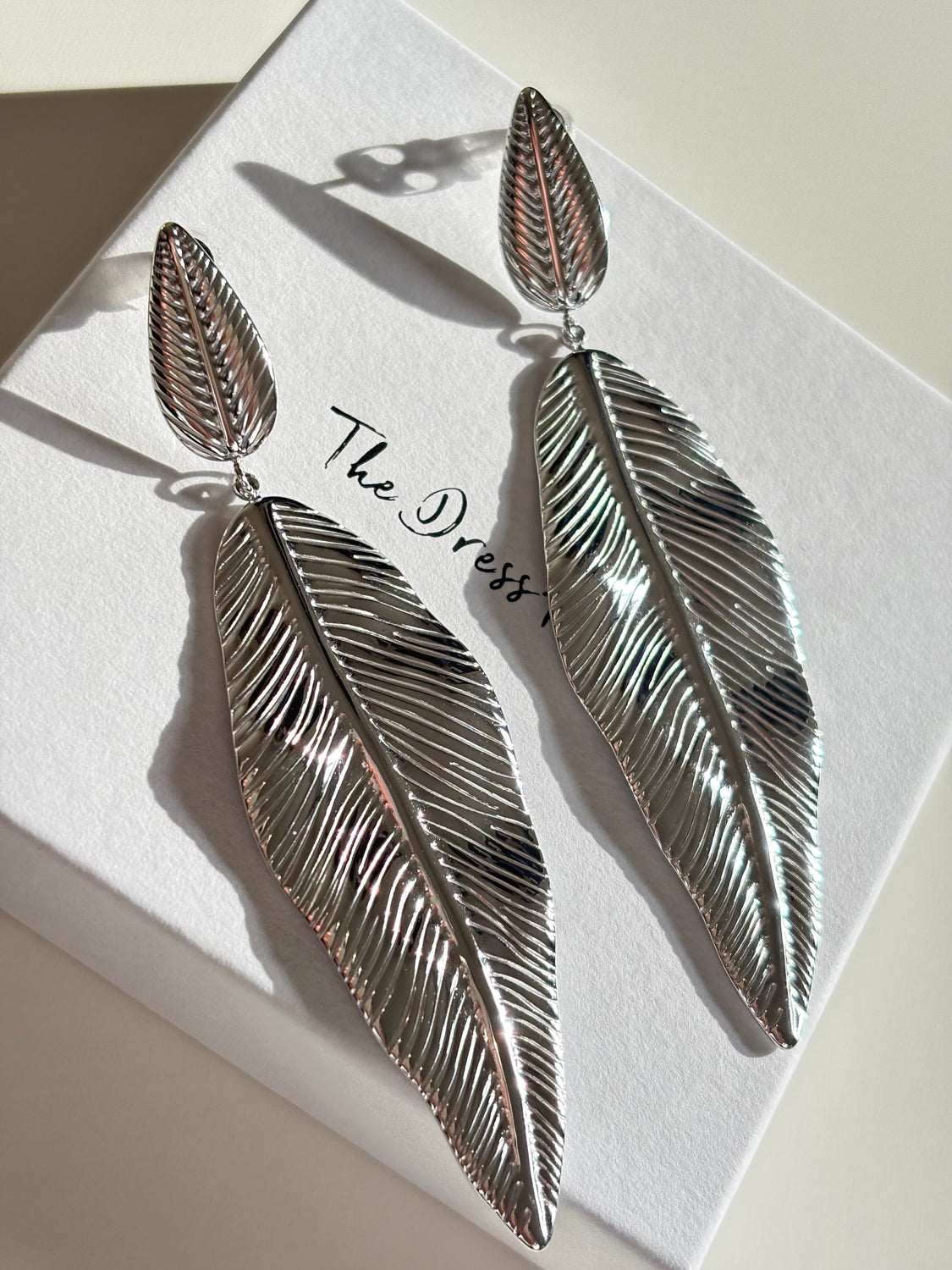 Lucy - Silver Statement Earring
