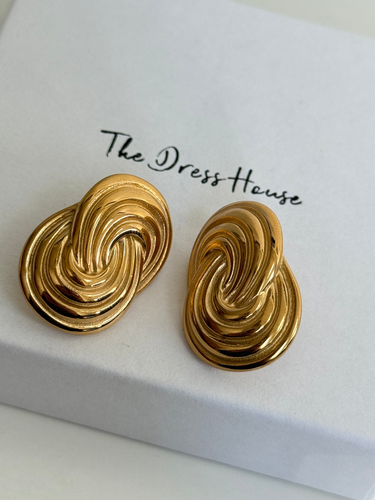 Didi - Gold Statement Earring