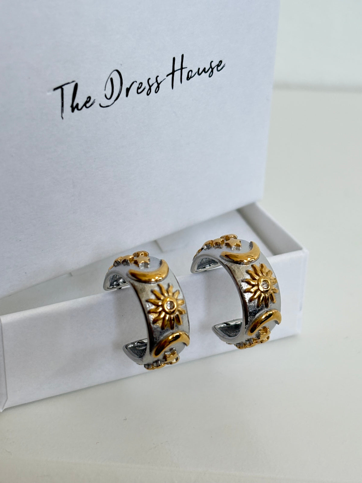 Kay - Star Silver Earring