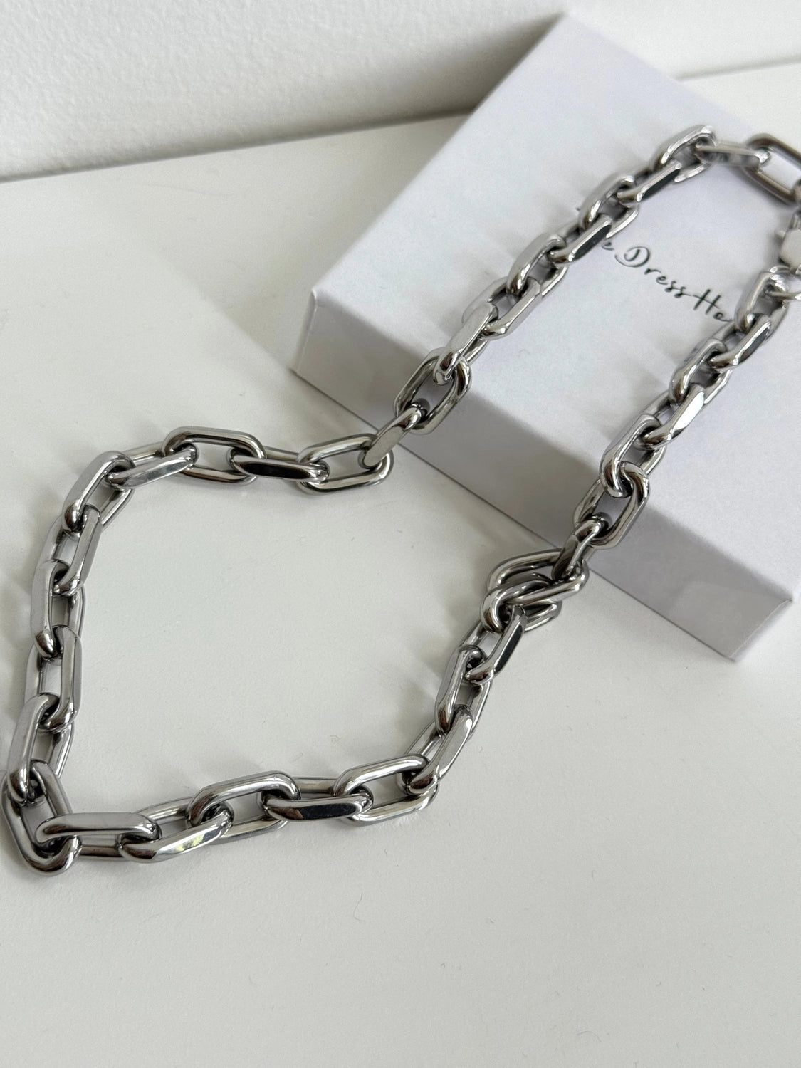 Cassie - Silver Statement Necklace