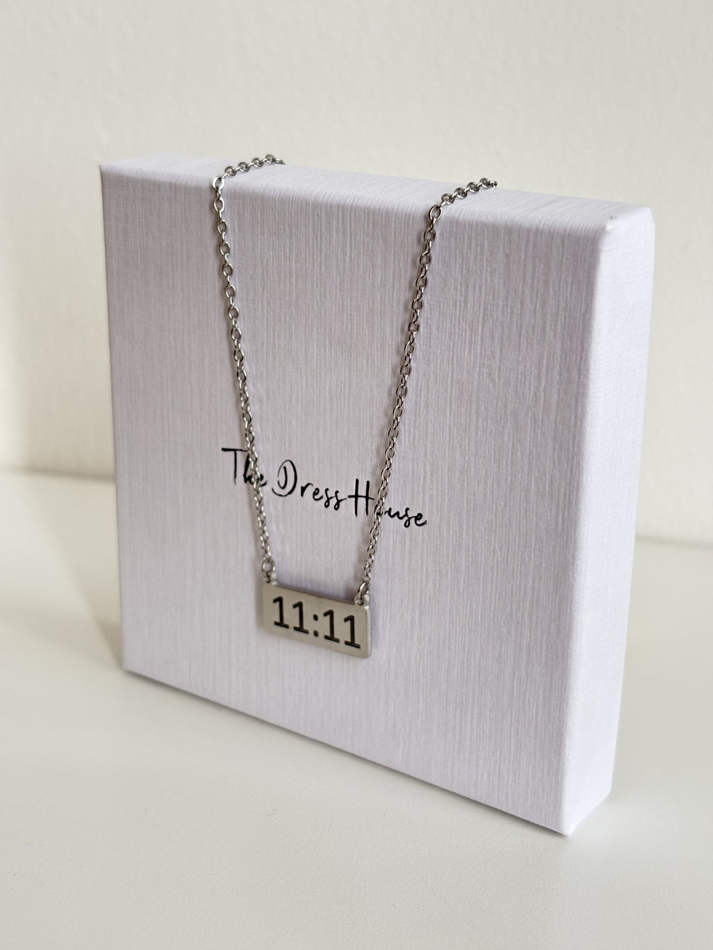 11.11 Silver Necklace The Dress House
