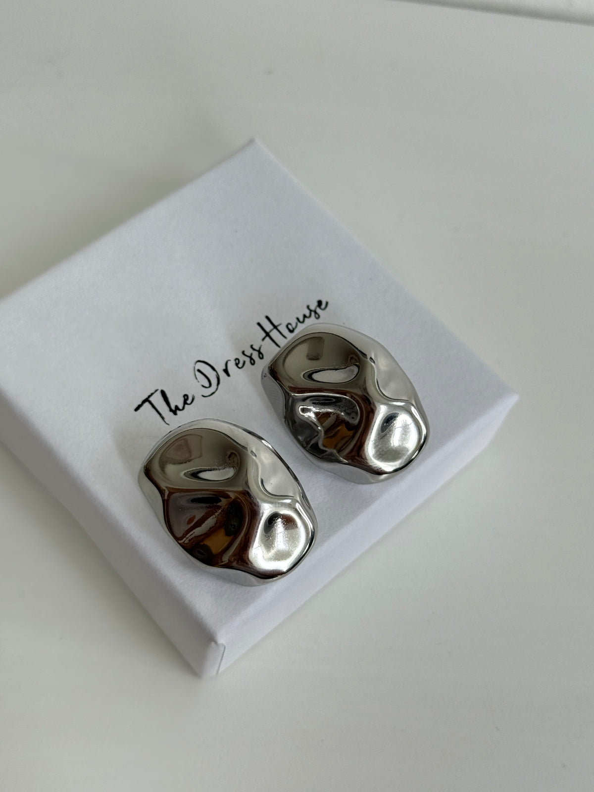 Anabella - Silver Stud Earring