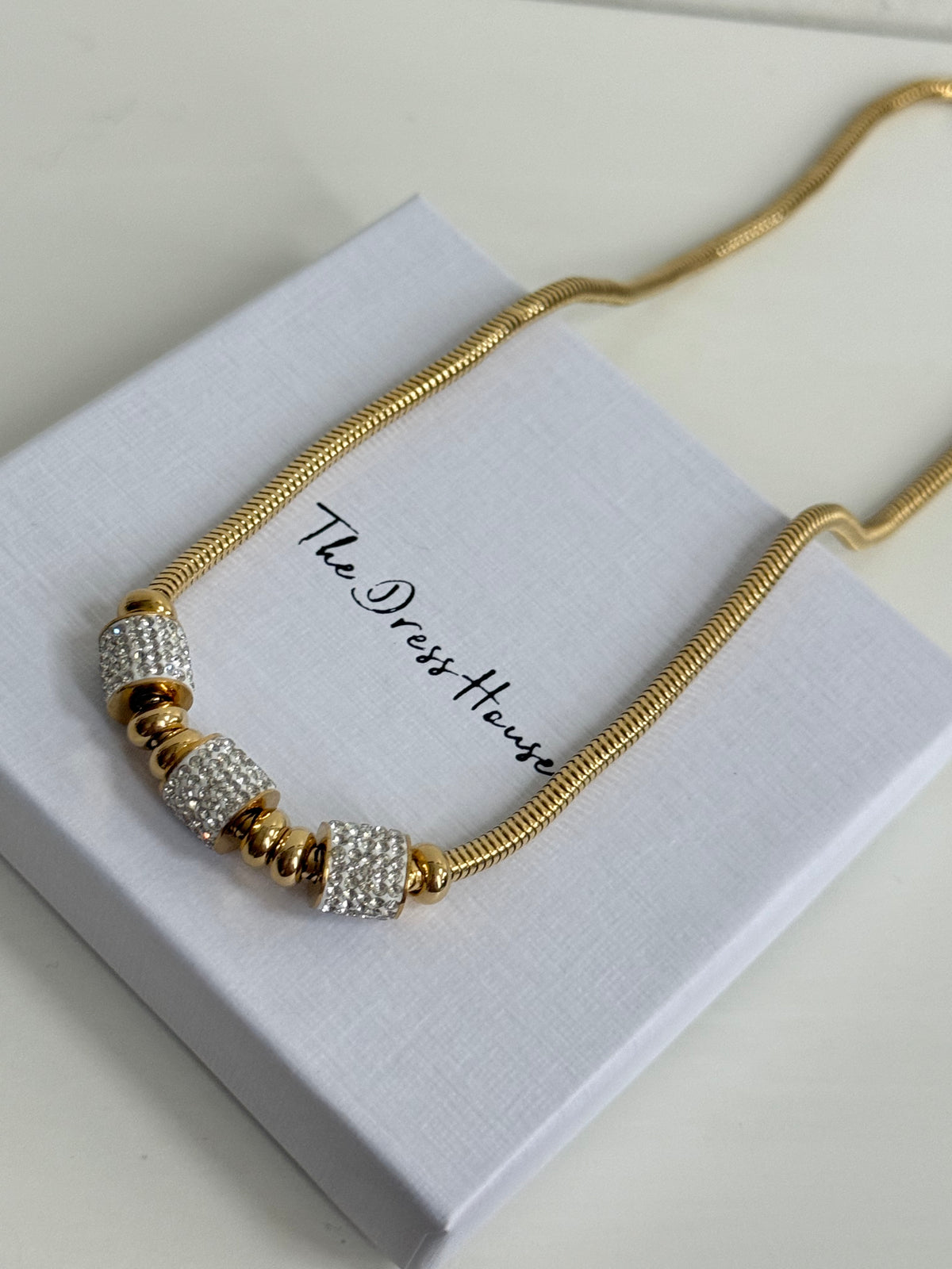 Leeza - Gold Charm Necklace