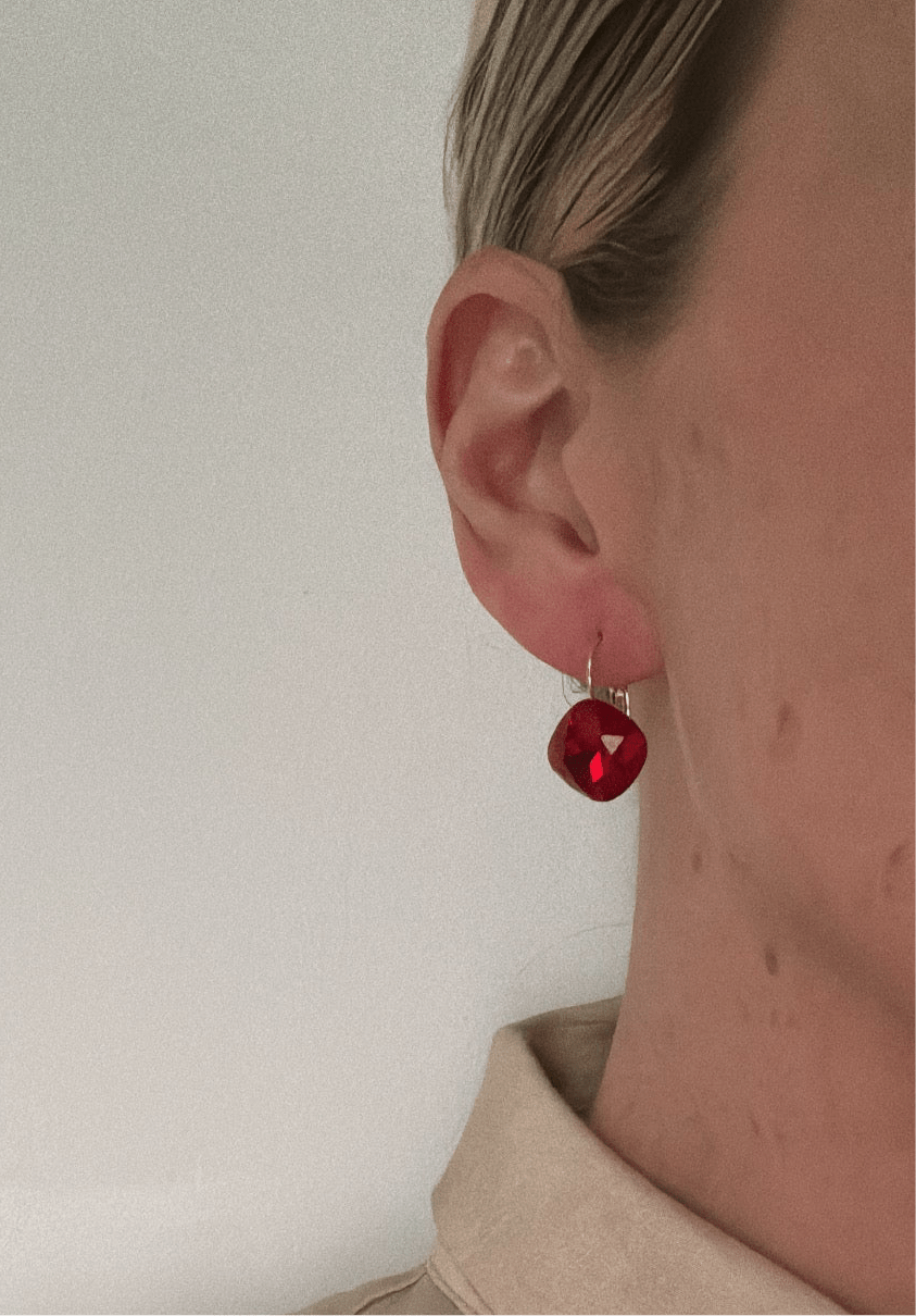 Anna - Red Gold Earring