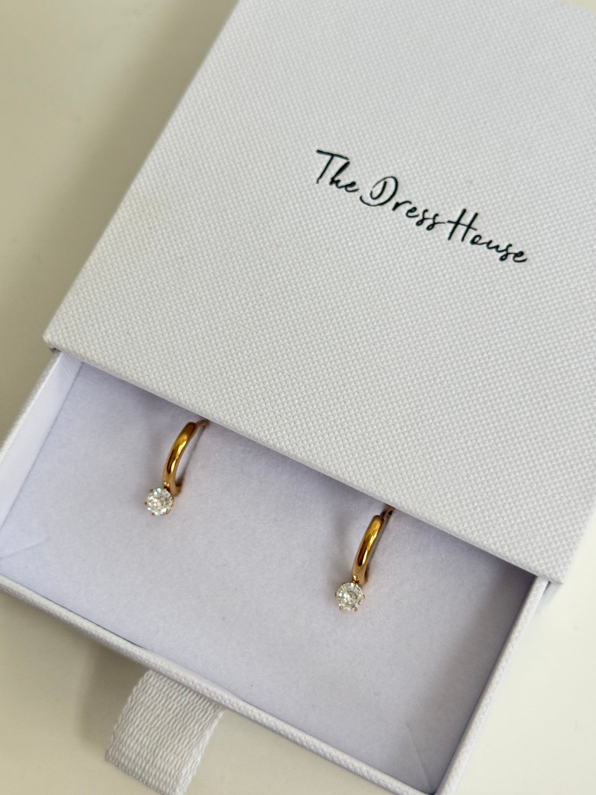 Danielle - Gold Hoop Earring