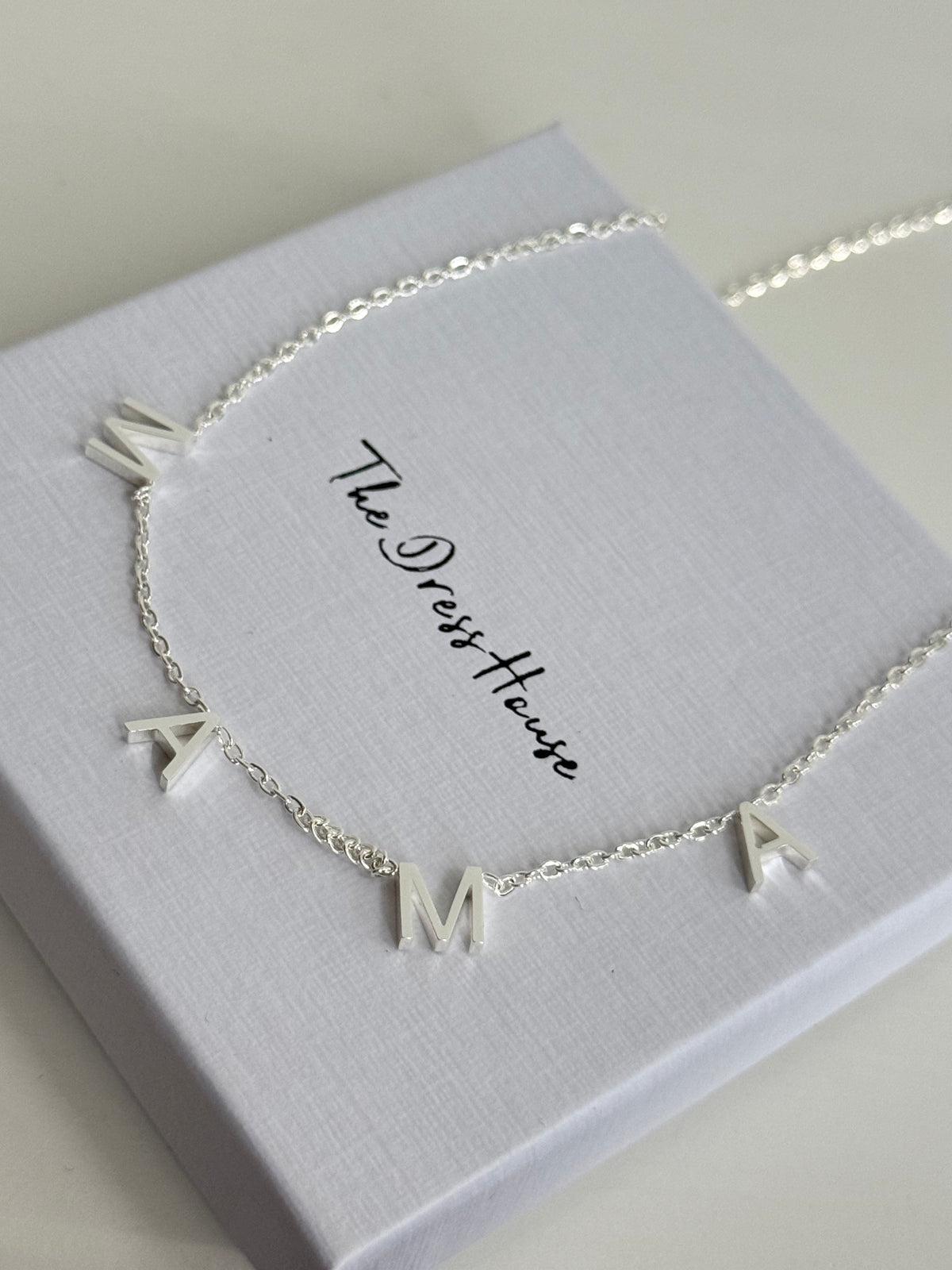 Mama - Silver Necklace