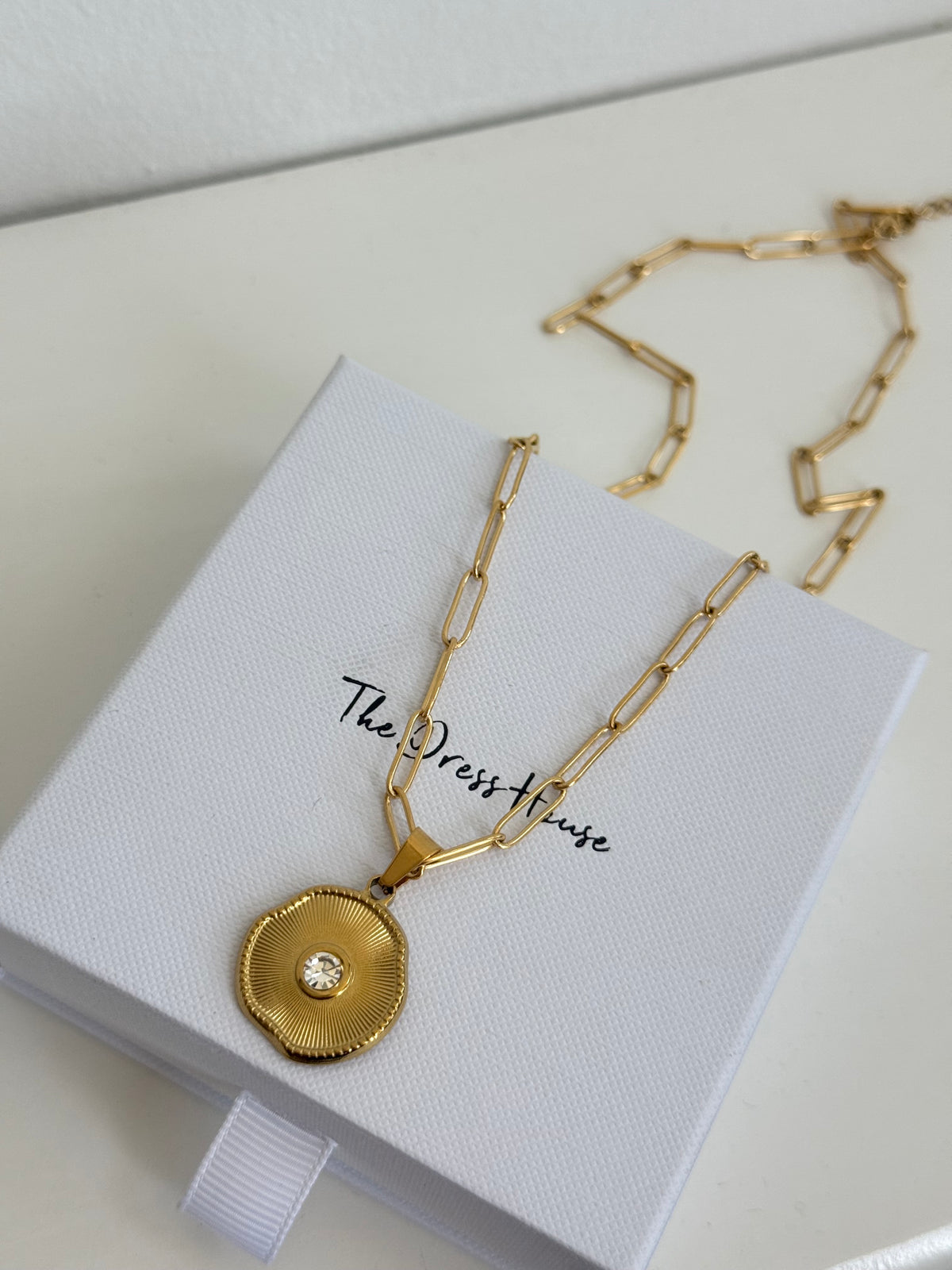 Layla - Gold Charm Necklace