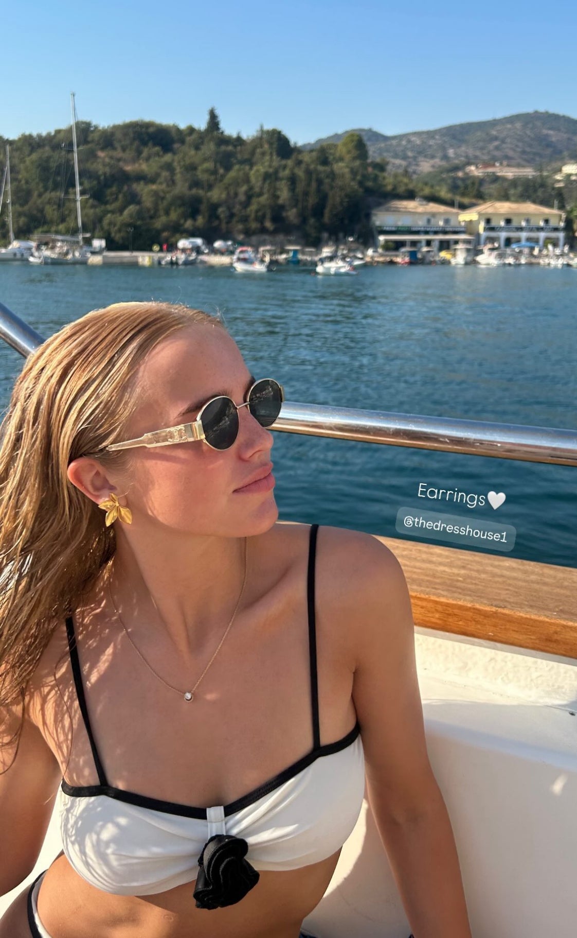 Matilda - Gold Statement Earring