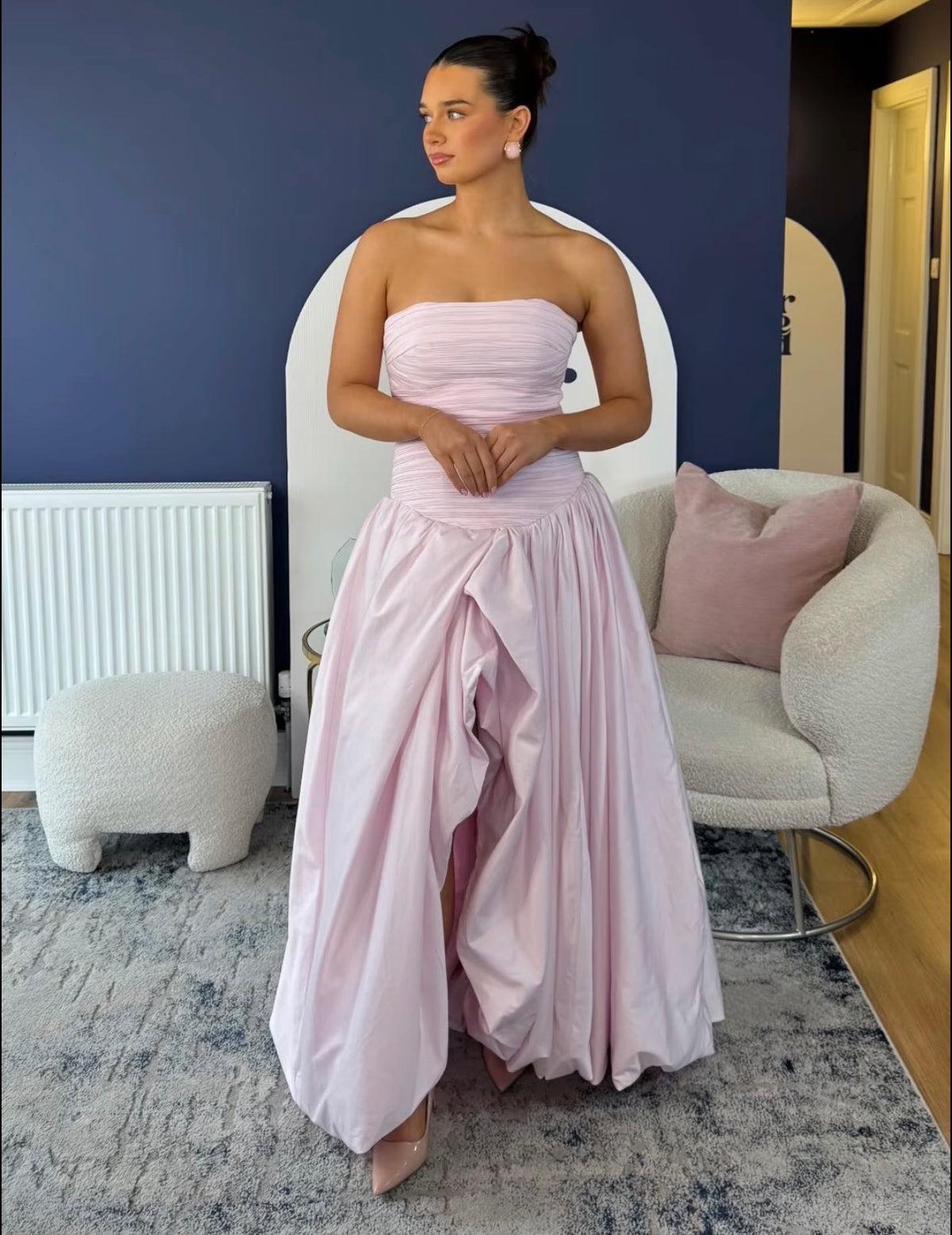 Cora - Pink Gold Earring