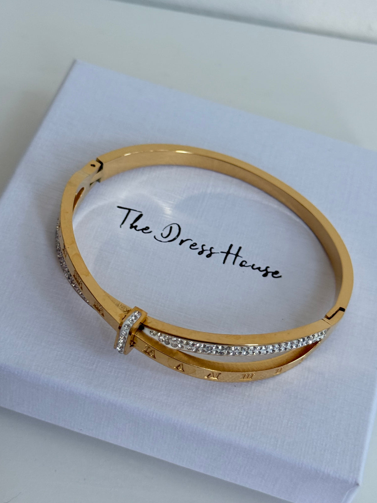 Numeral - Gold Bangle