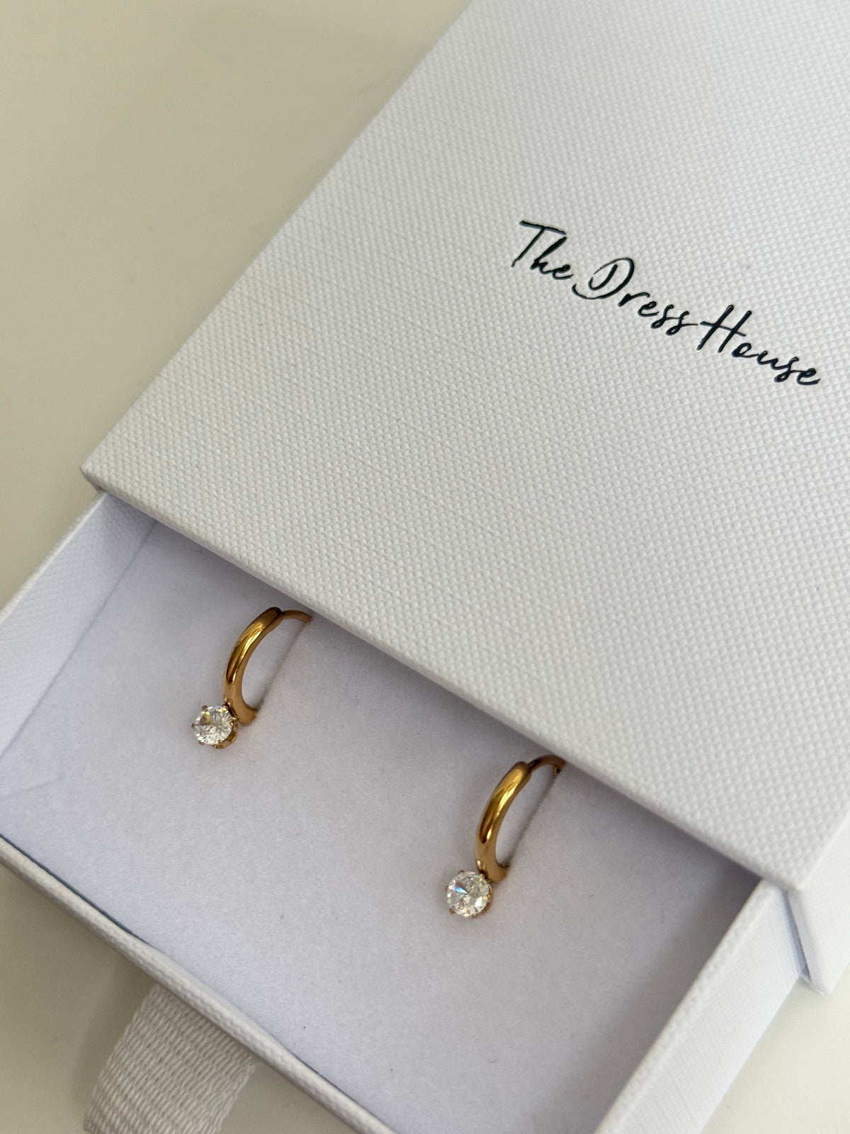 Danielle - Gold Hoop Earring