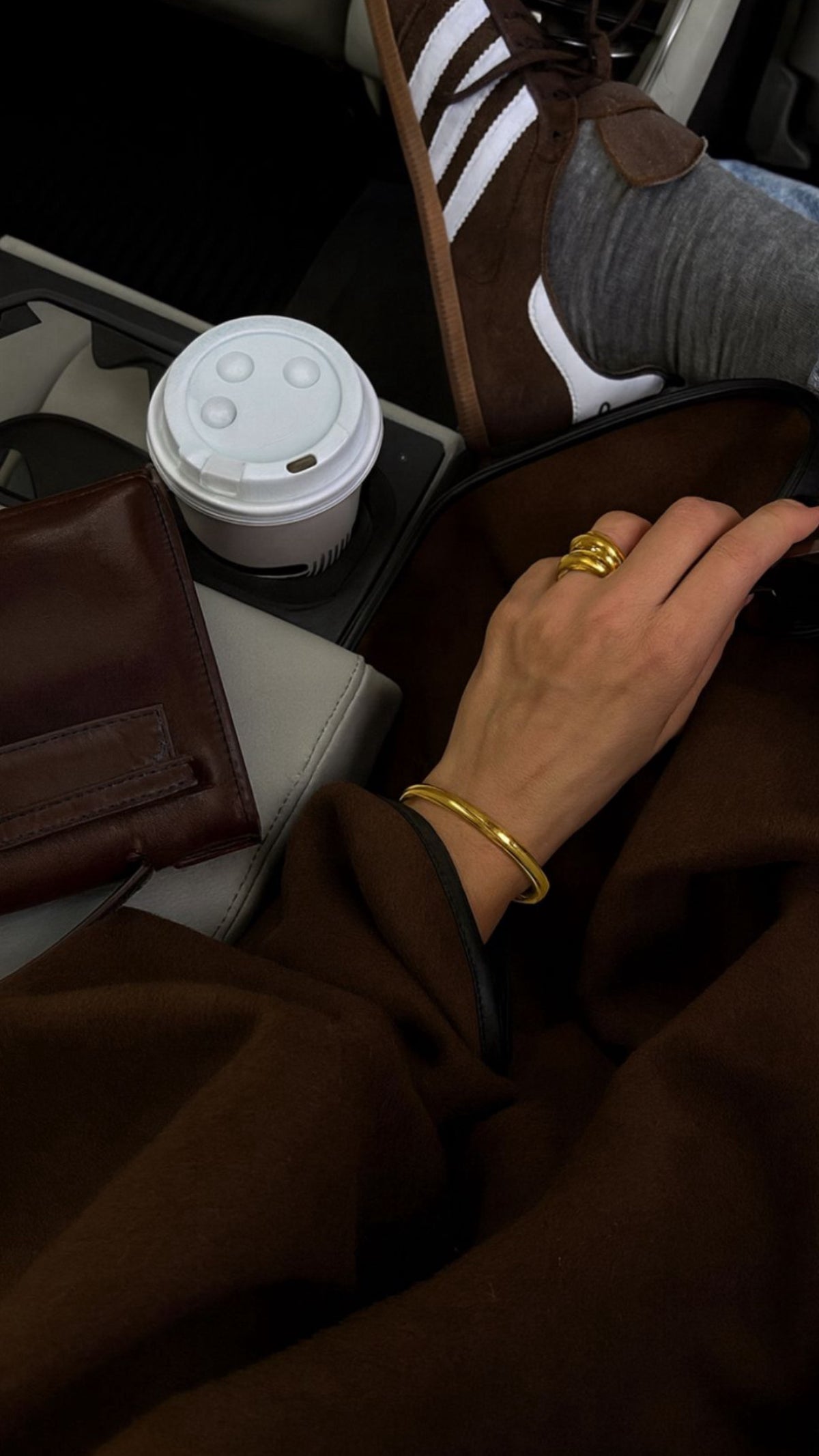 Harper - Gold Bangle Bracelet Thin