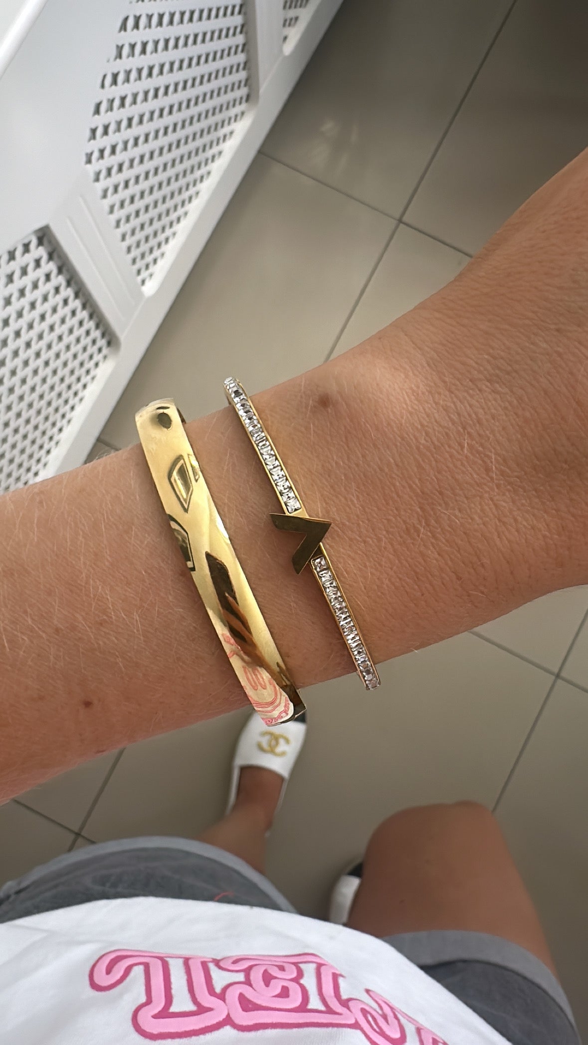 Vienna - Gold Bangle Bracelet