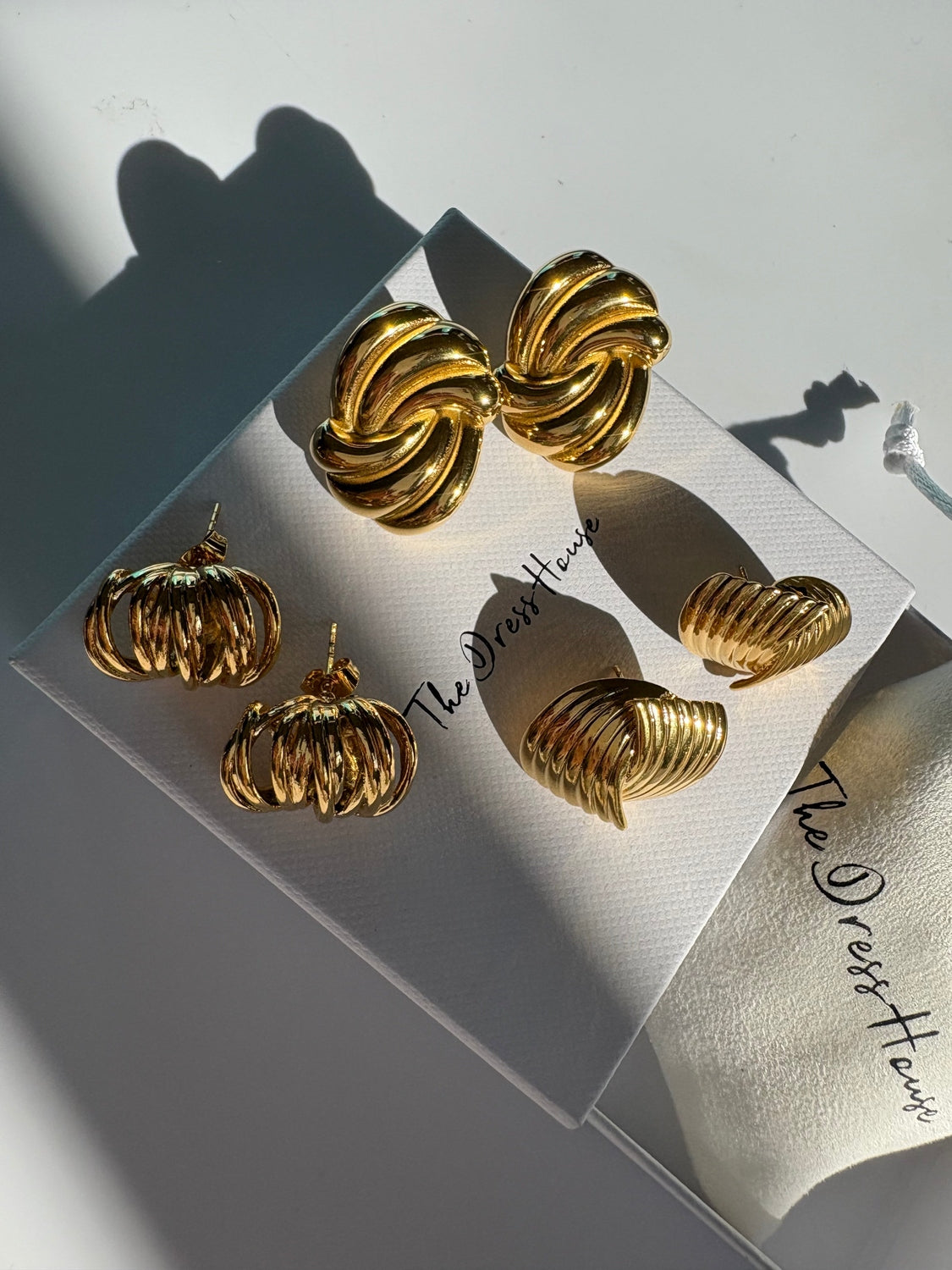 Alina - Gold Earring