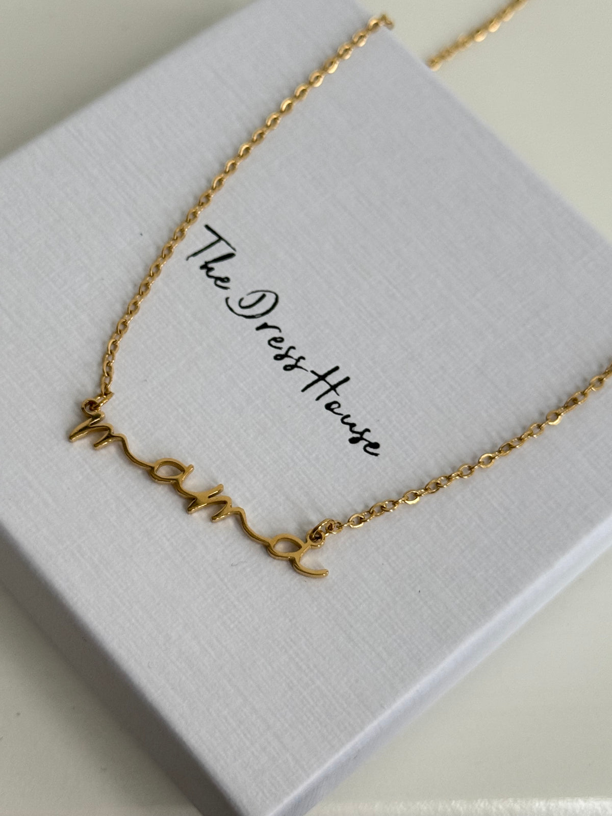Mama - Gold Necklace