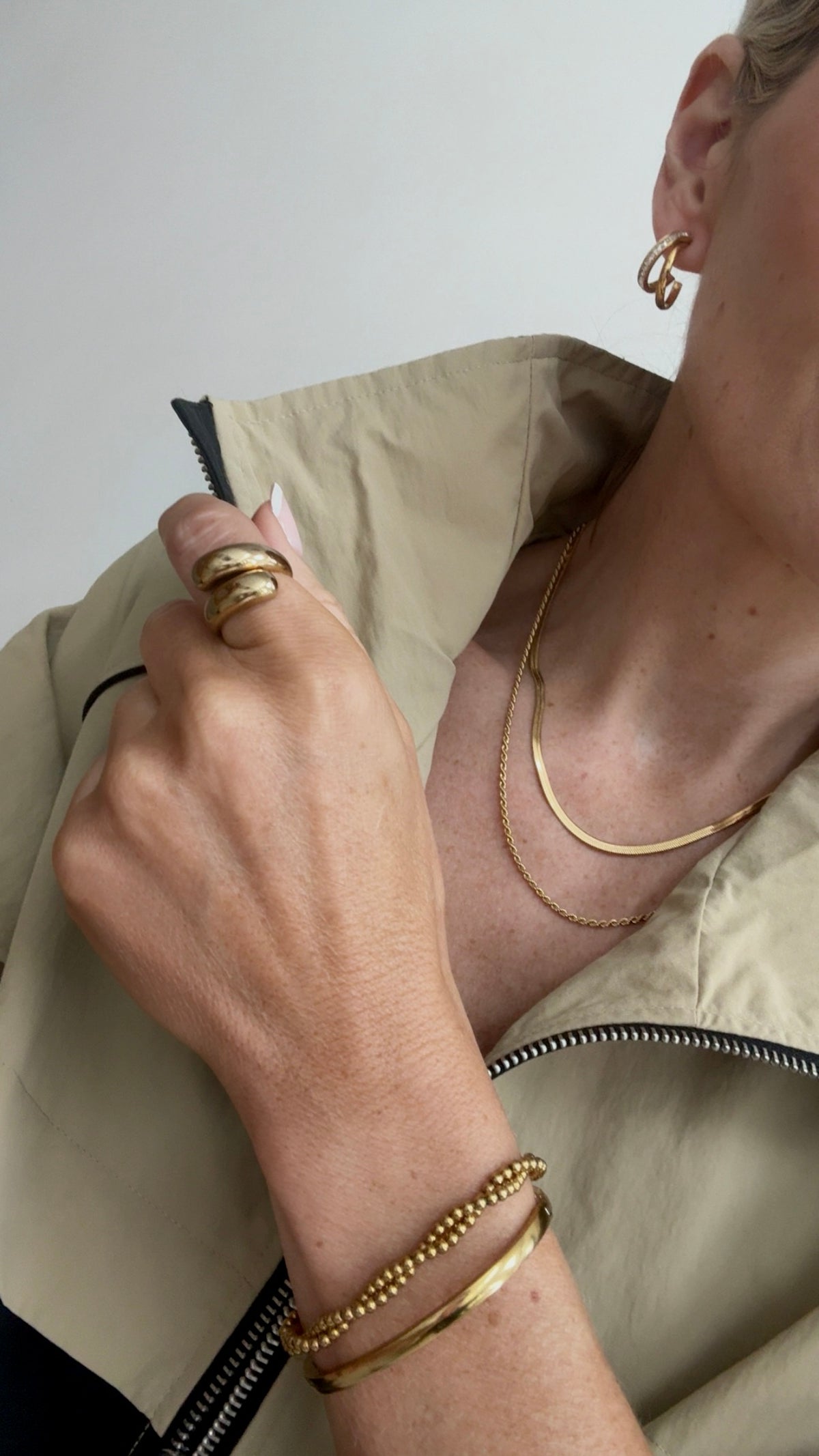 Amelia - Double Gold Necklace