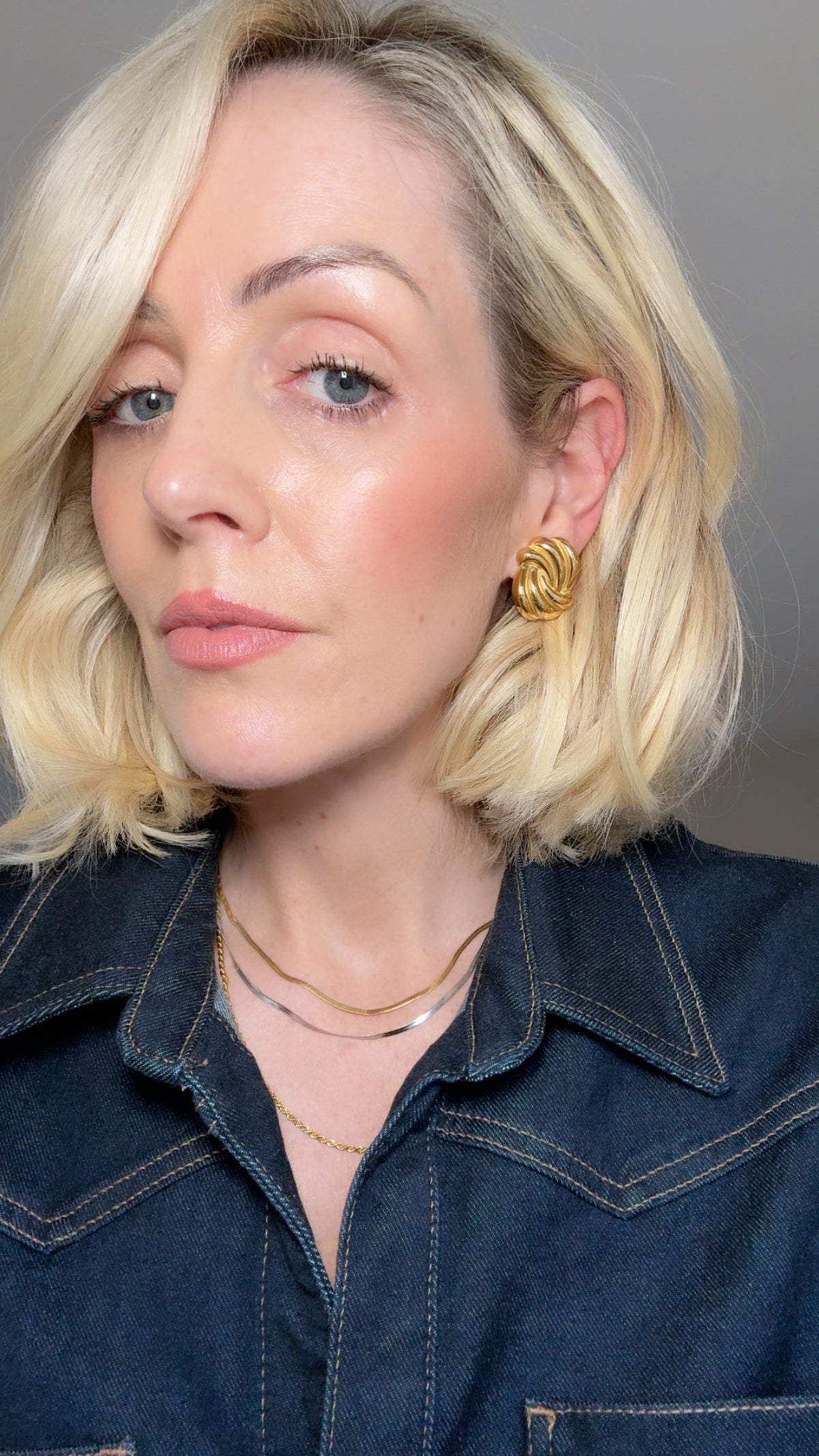 Jessie - Gold Earring