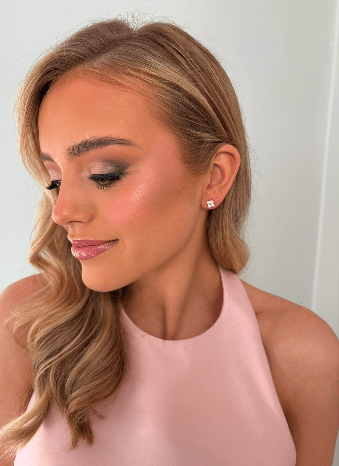 June - Gold Silver Earring