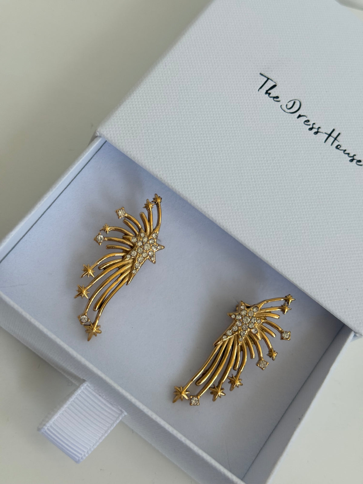 Starla - Gold Star Earring