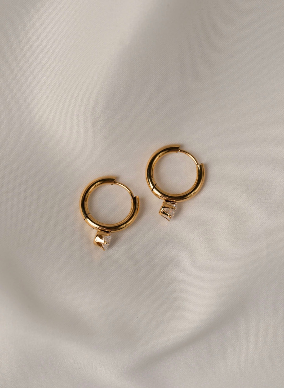 Megan - Gold Hoop Earring