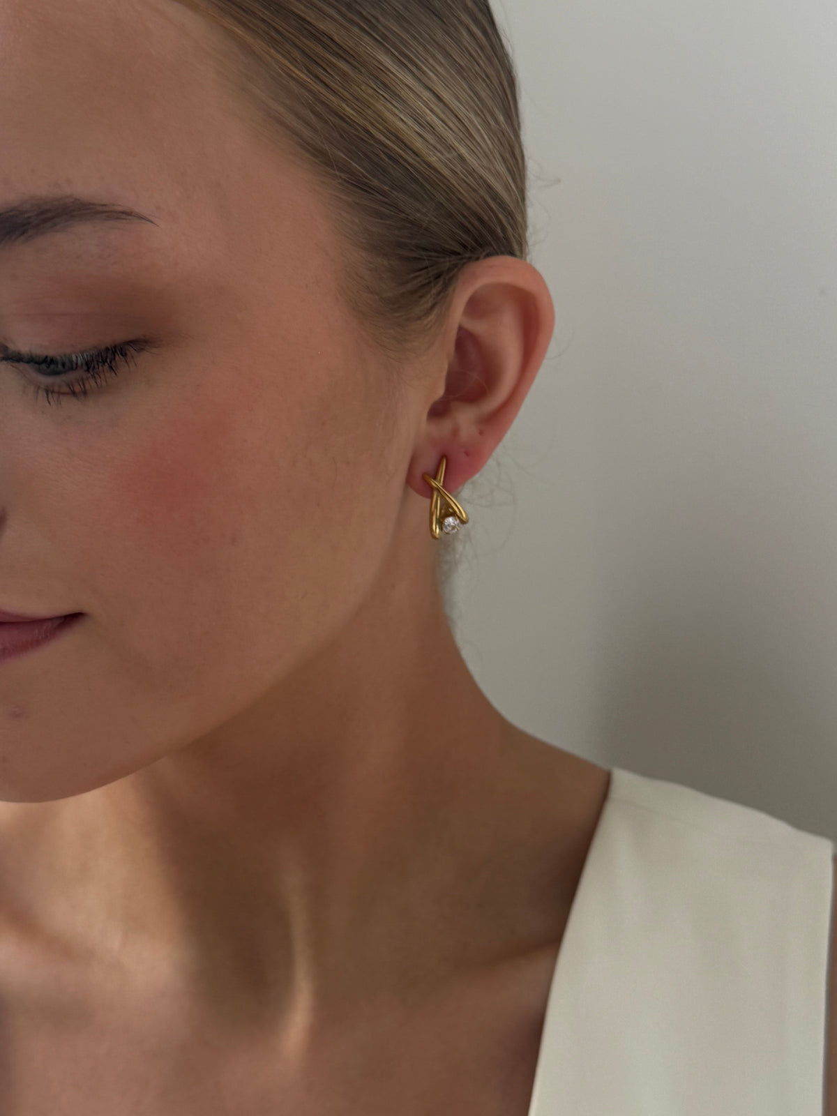 Karla - Gold Earring
