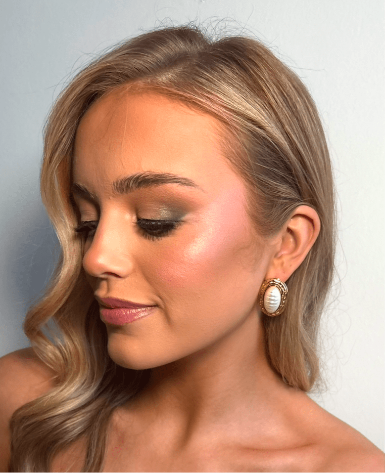 Isabella - Gold Pearl Earring