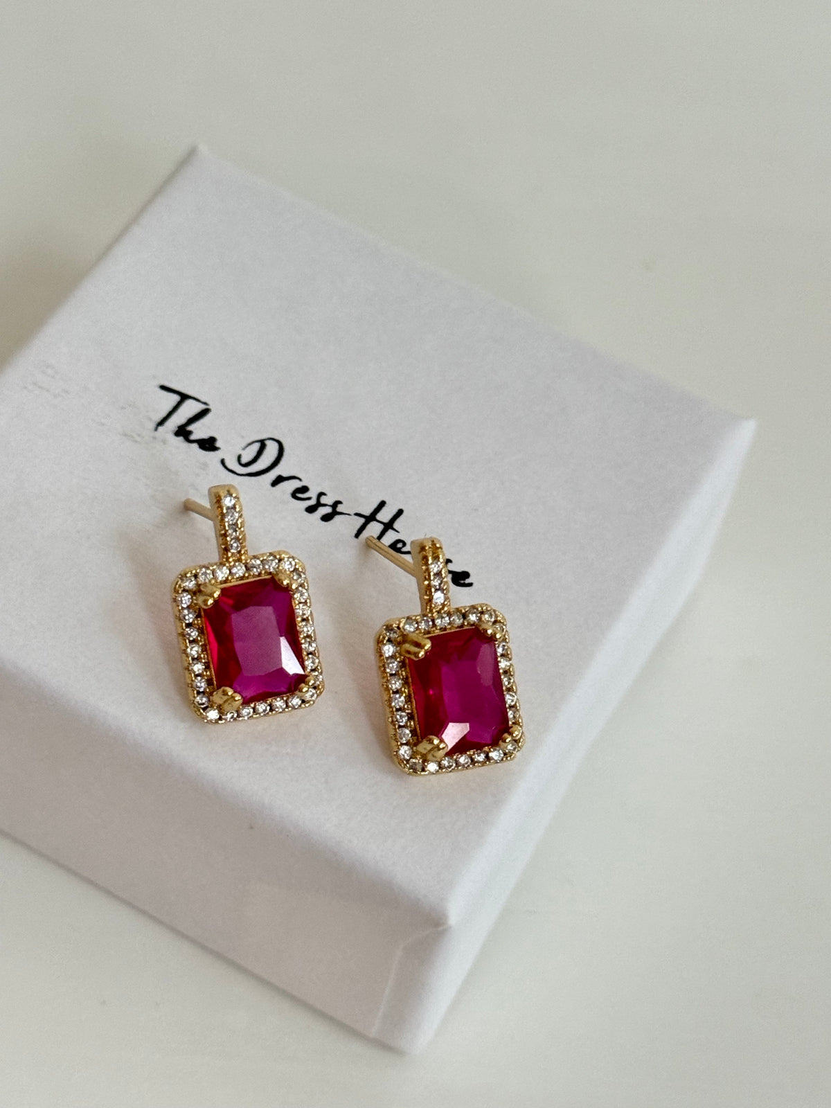 Rayna - Pink Gold Earring