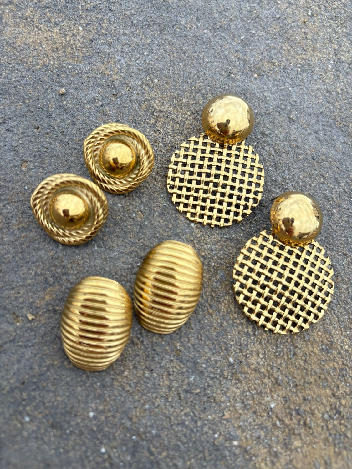 Riana - Gold Earring