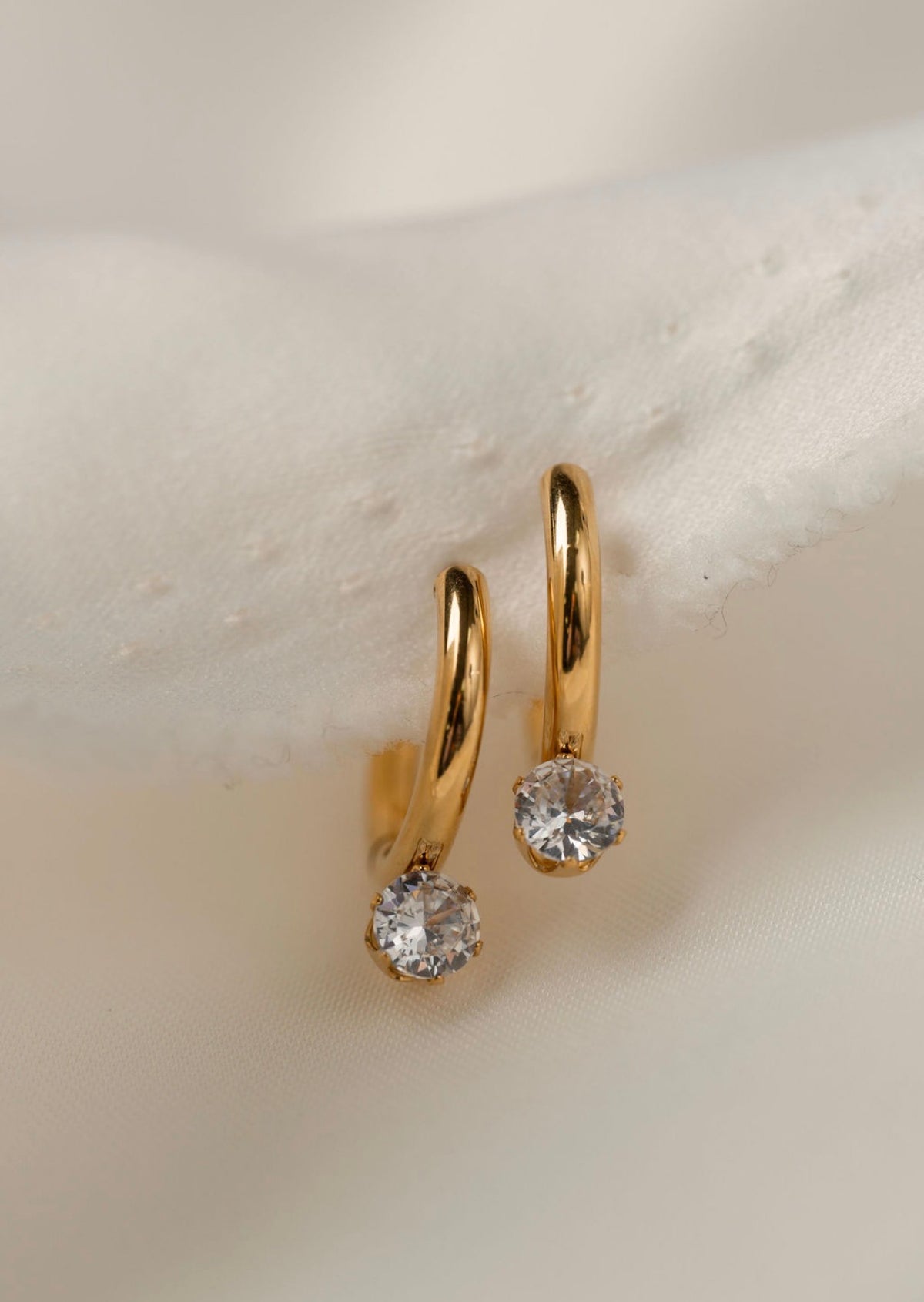 Megan - Gold Hoop Earring
