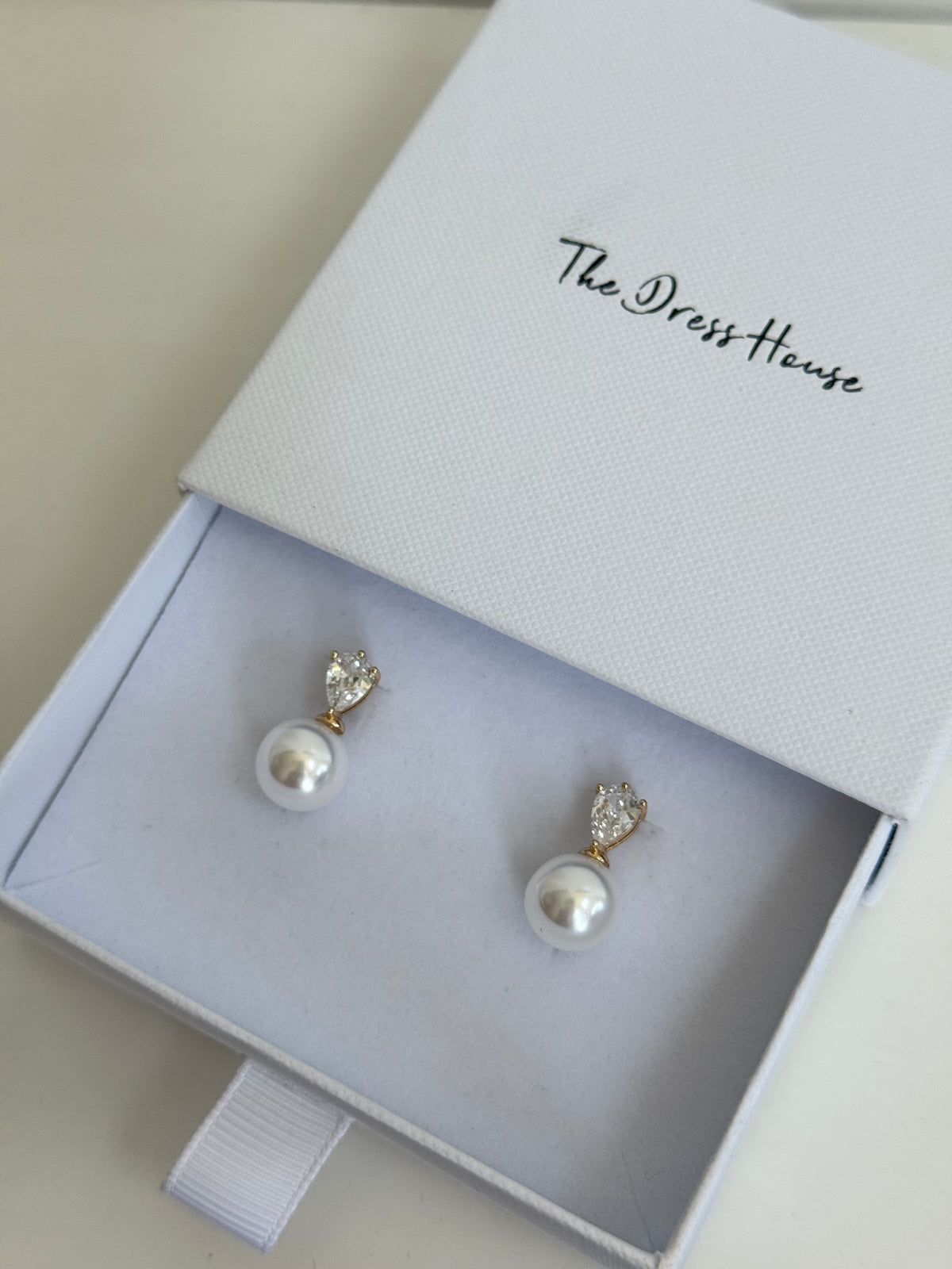 Bonny - Gold Pearl Earring