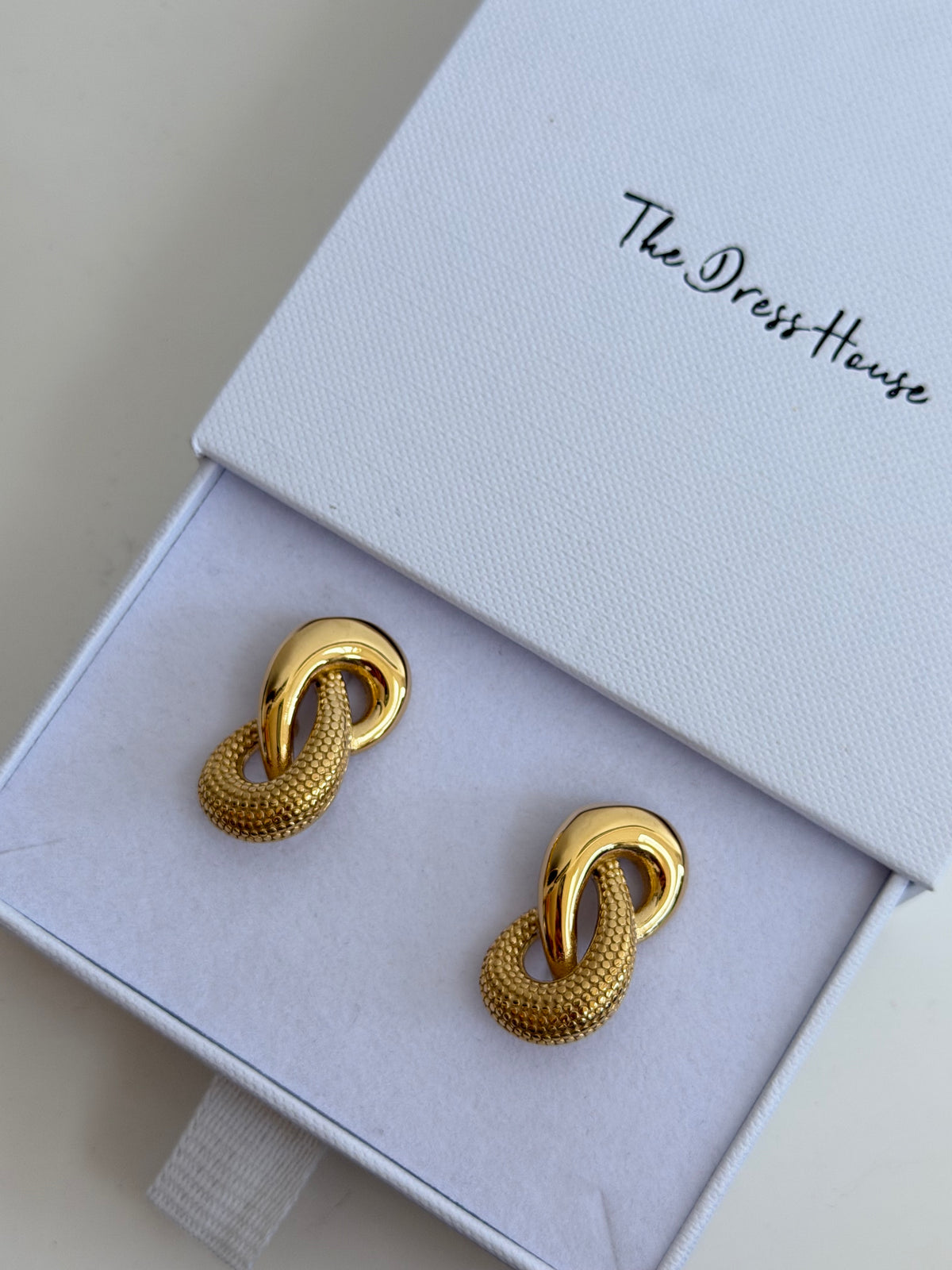 Kelsey - Gold Statement Earring