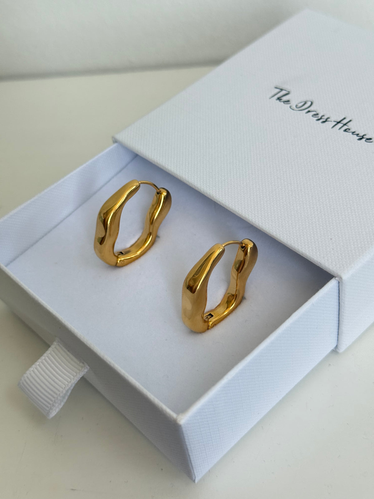 Ezra - Gold Hoop Earring