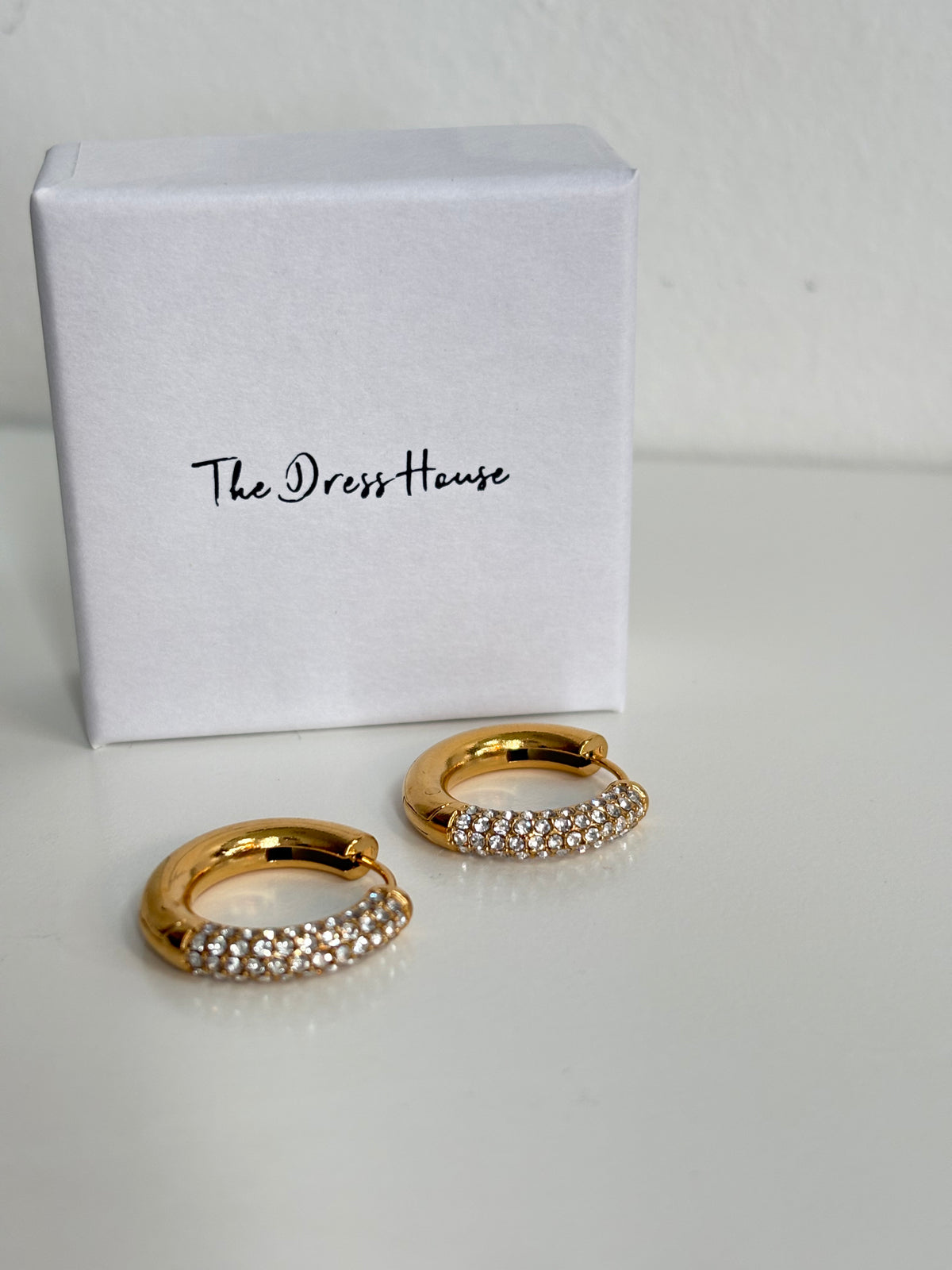 Caly - Gold Hoop Earring