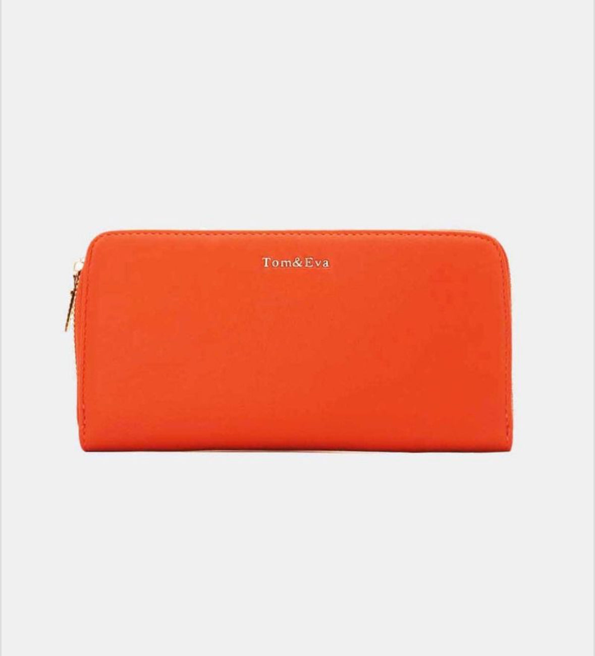 TOM & EVA Aine orange purse