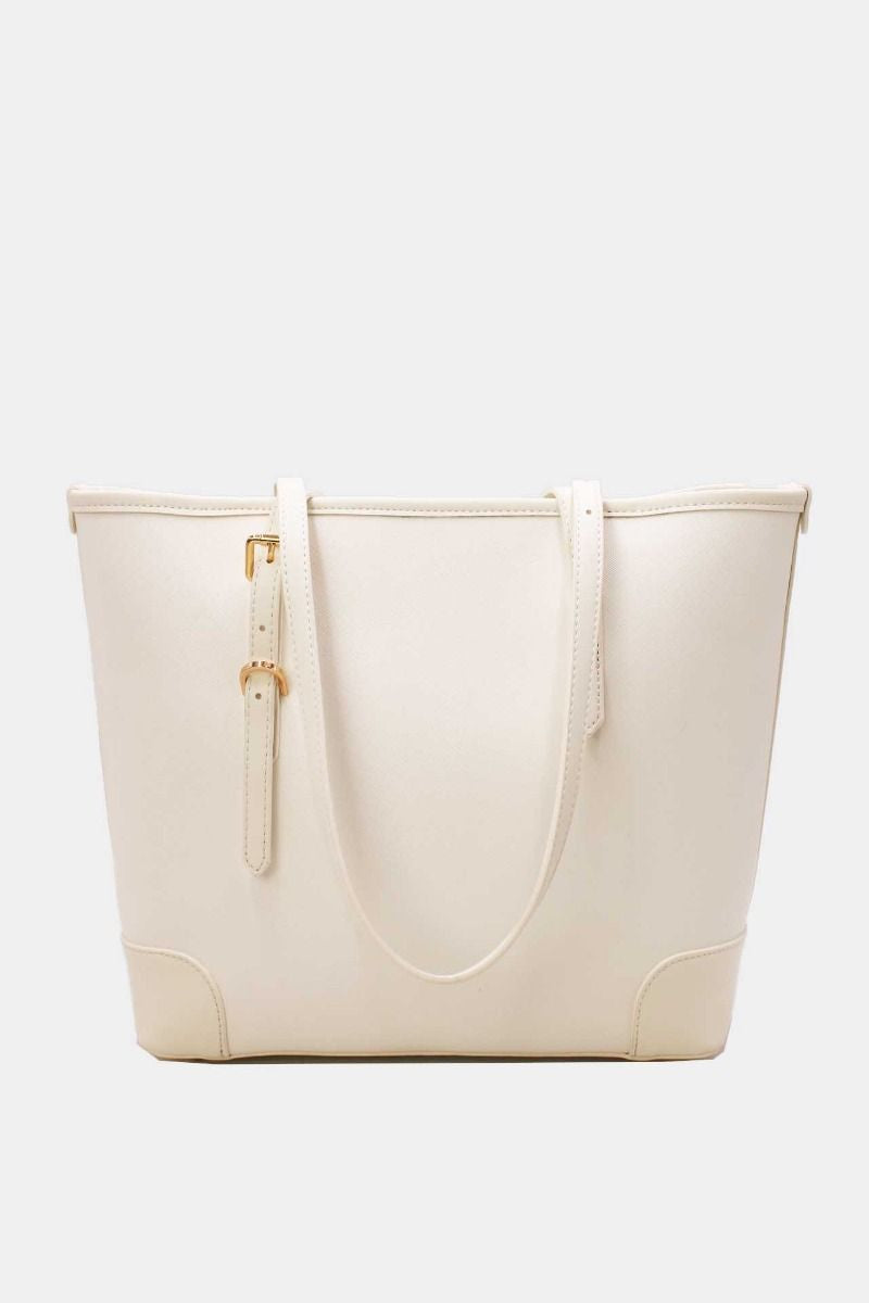 TOM & EVA Kim white shoulder bag